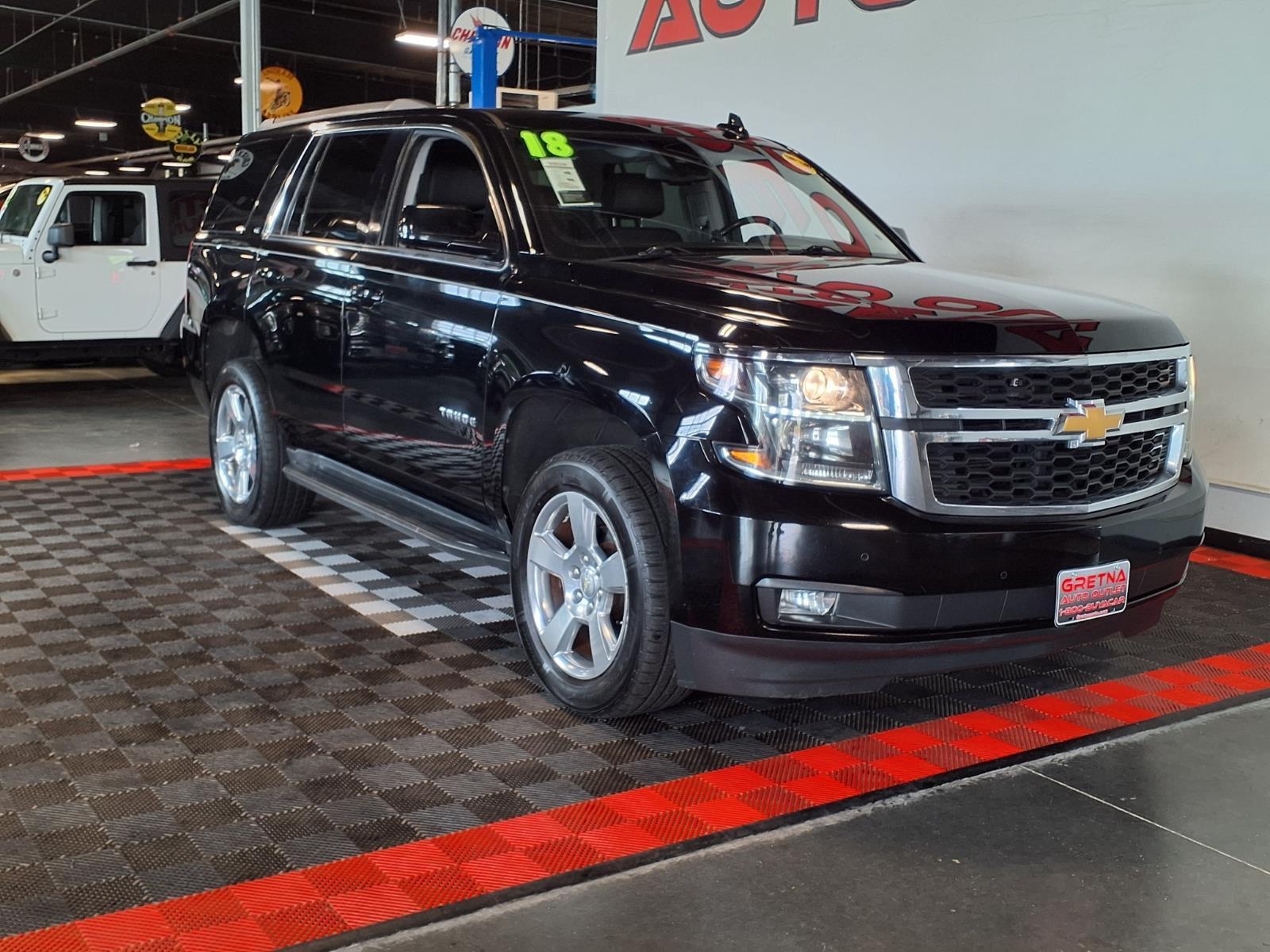 2018 Chevrolet Tahoe LT - Black exterior view 2