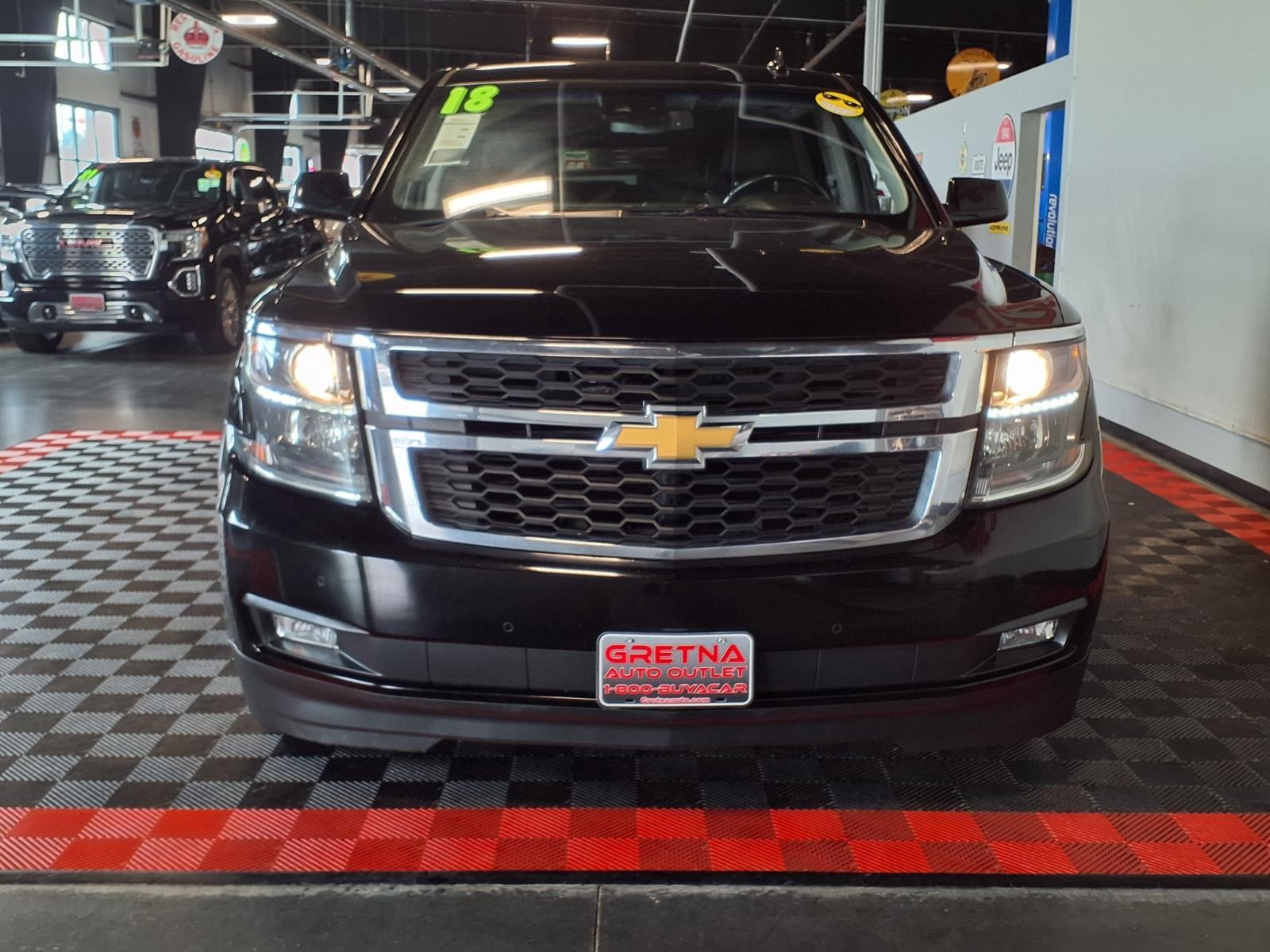 2018 Chevrolet Tahoe LT - Black exterior view 3