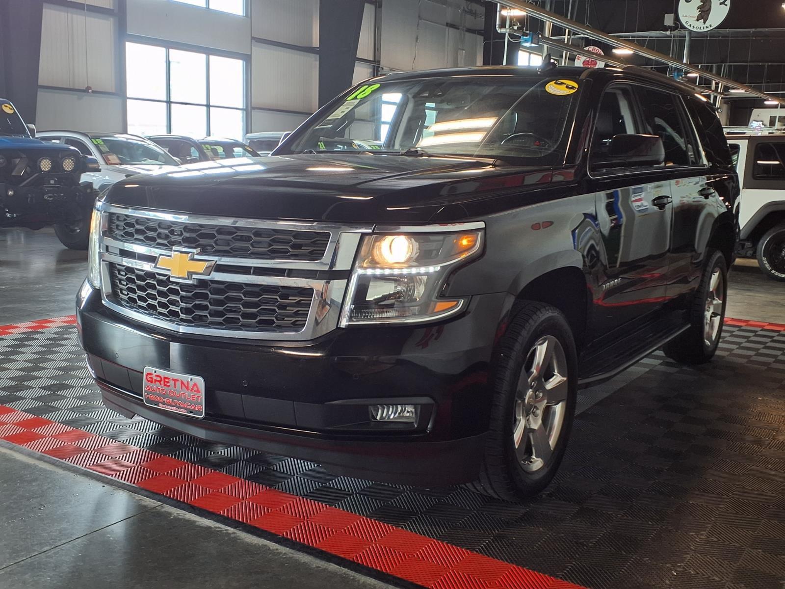 2018 Chevrolet Tahoe LT - Black exterior view 4