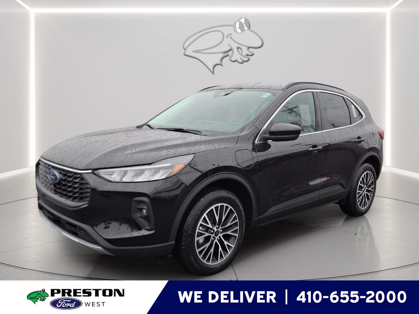 Agate Black 2025 Ford Escape Hybrid Plug-in SUV / Crossover Front-Wheel Drive Continuously Variable Transmission