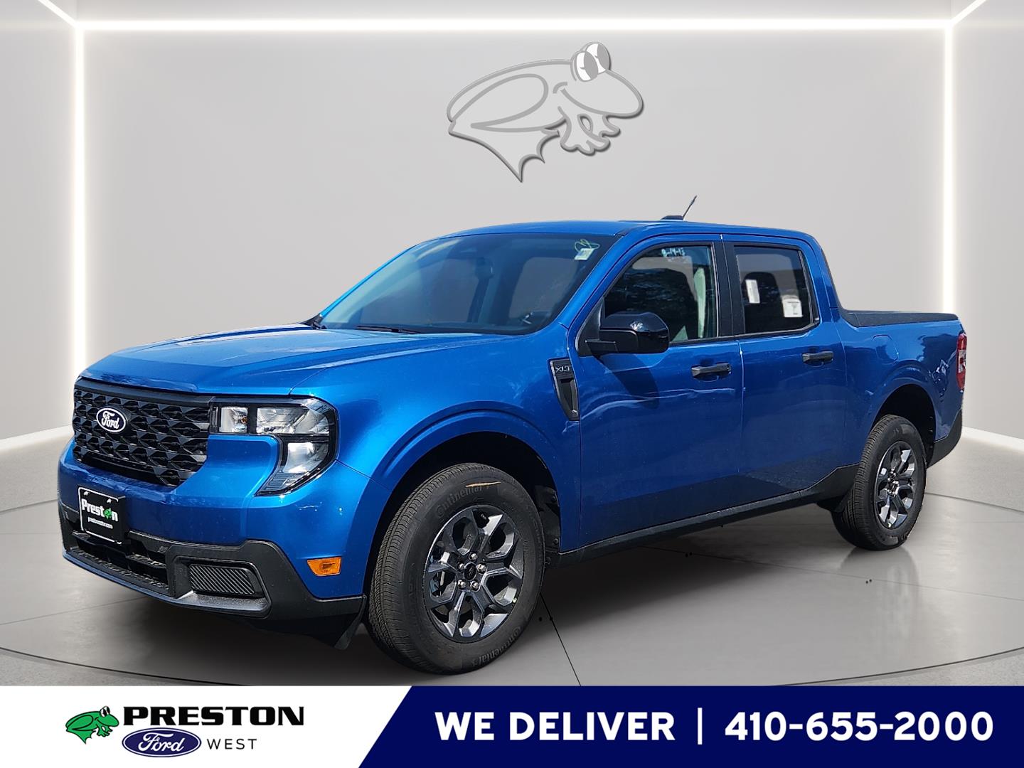 Velocity Blue 2025 Ford Maverick Pickup Truck All-Wheel Drive 8-Speed Automatic