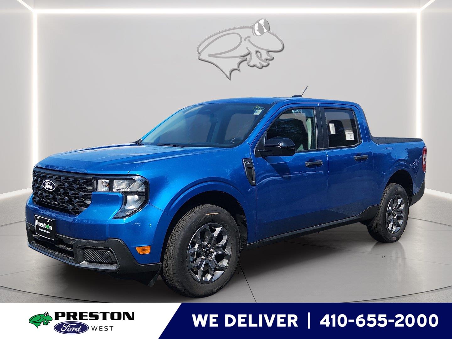 Velocity Blue 2025 Ford Maverick Pickup Truck All-Wheel Drive 8-Speed Automatic