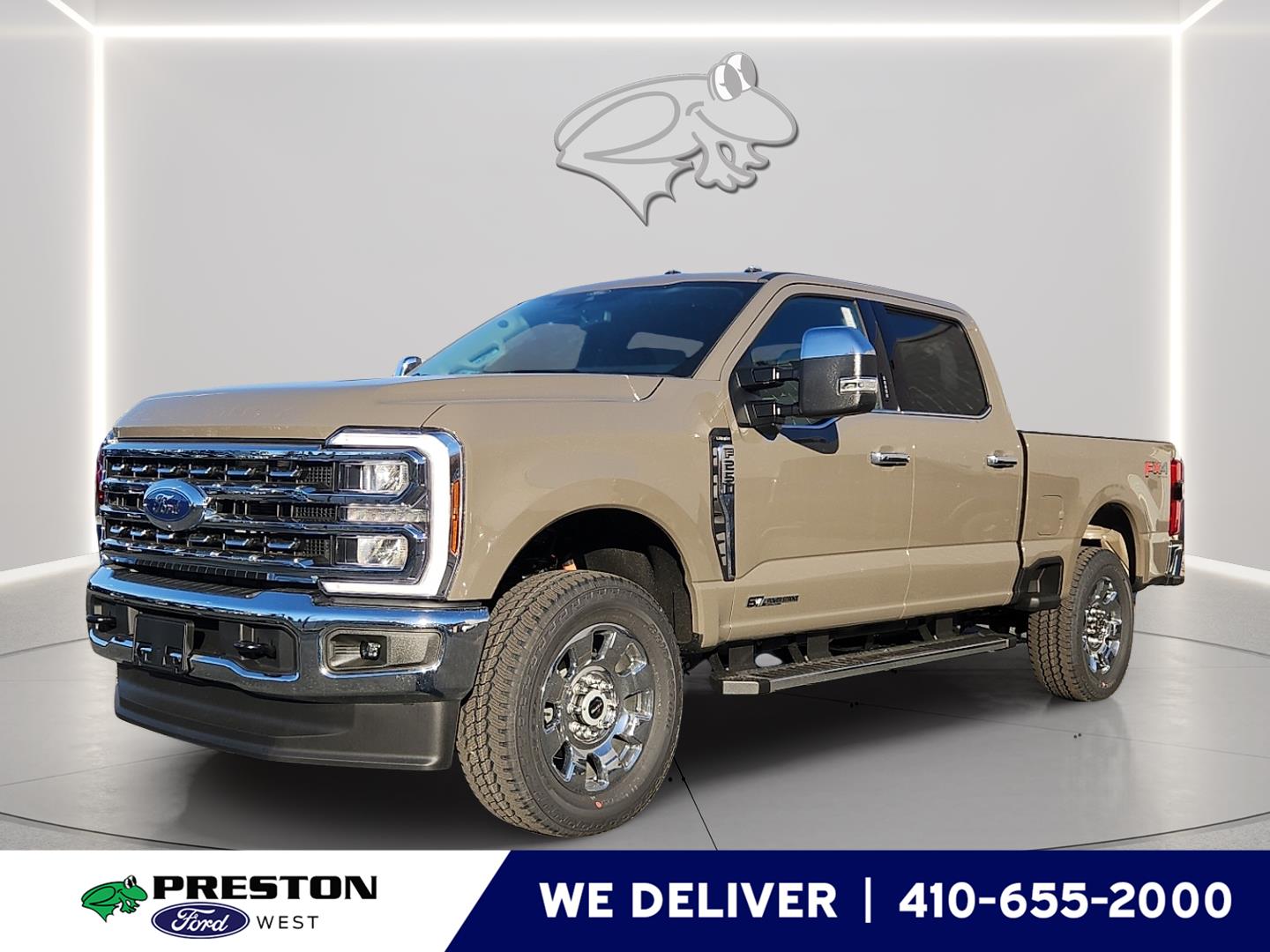 Marsh Gray 2026 Ford F-250 Super Duty Lariat Crew Cab 4WD Pickup Truck Four-Wheel Drive Automatic