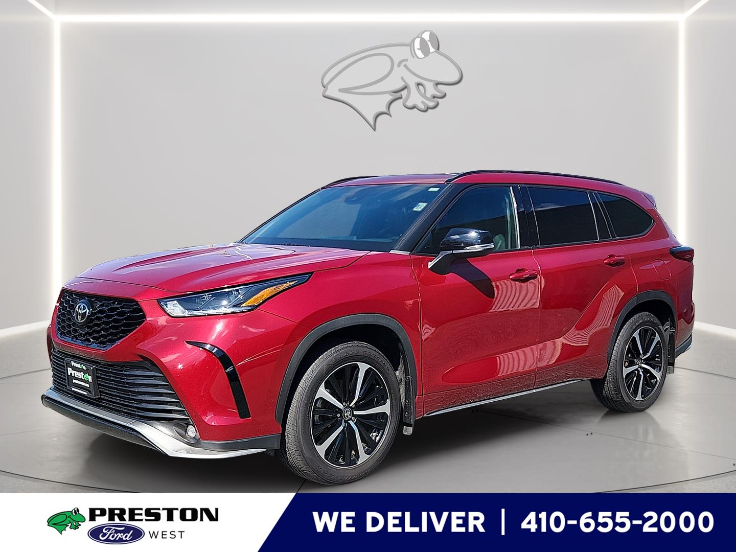 Red (Ruby Flare Pearl) 2021 Toyota Highlander XSE AWD SUV / Crossover All-Wheel Drive 8-Speed Automatic