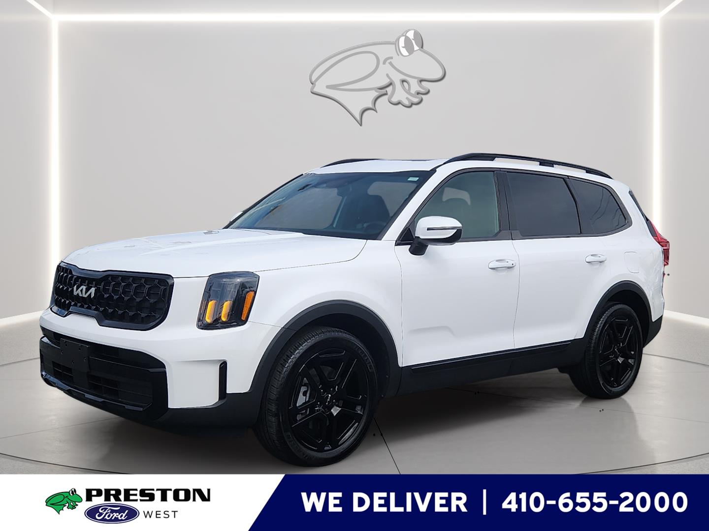 Glacial White Pearl 2024 Kia Telluride EX X-Line AWD SUV / Crossover All-Wheel Drive 8-Speed Automatic