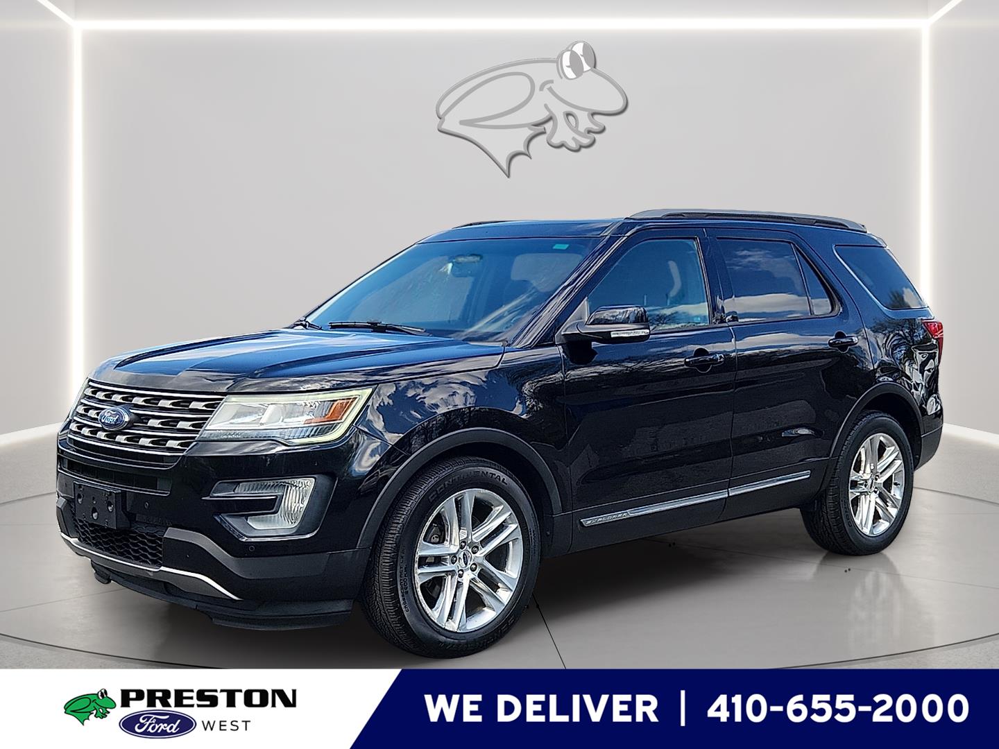 Shadow Black 2016 Ford Explorer XLT 4WD SUV / Crossover All-Wheel Drive 6-Speed Automatic