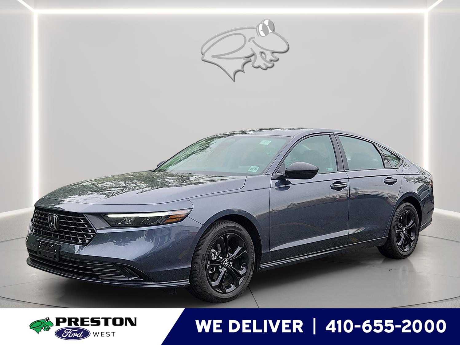 Meteorite Gray Metallic 2025 Honda Accord Sedan Front-Wheel Drive Continuously Variable Transmission