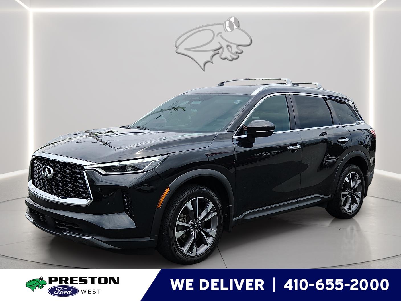 Mineral Black 2023 INFINITI QX60 SUV / Crossover All-Wheel Drive Automatic