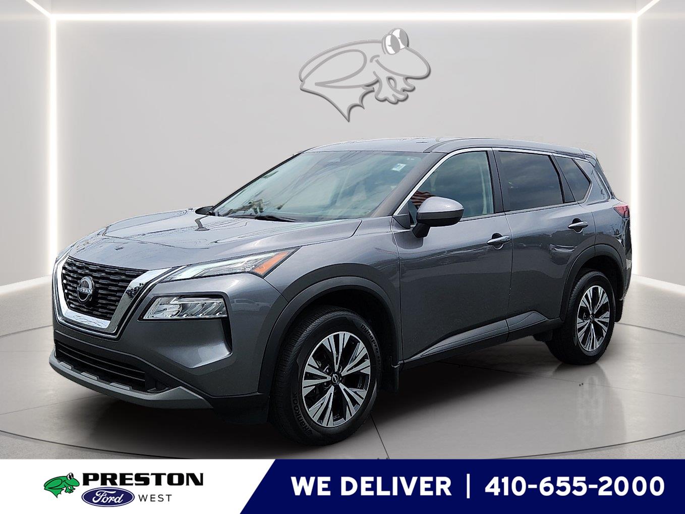 Gray (Gun Metallic) 2023 Nissan Rogue SUV / Crossover All-Wheel Drive Continuously Variable Transmission