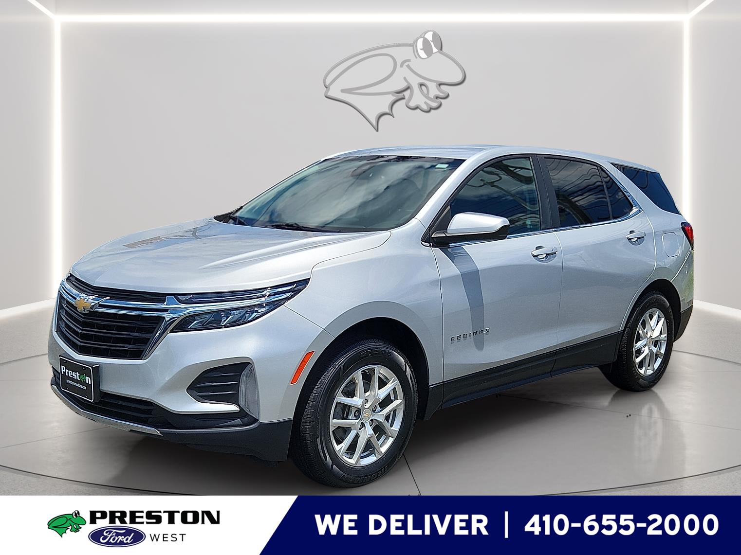 Silver Ice Metallic 2022 Chevrolet Equinox SUV / Crossover Four-Wheel Drive 6-Speed Automatic Overdrive