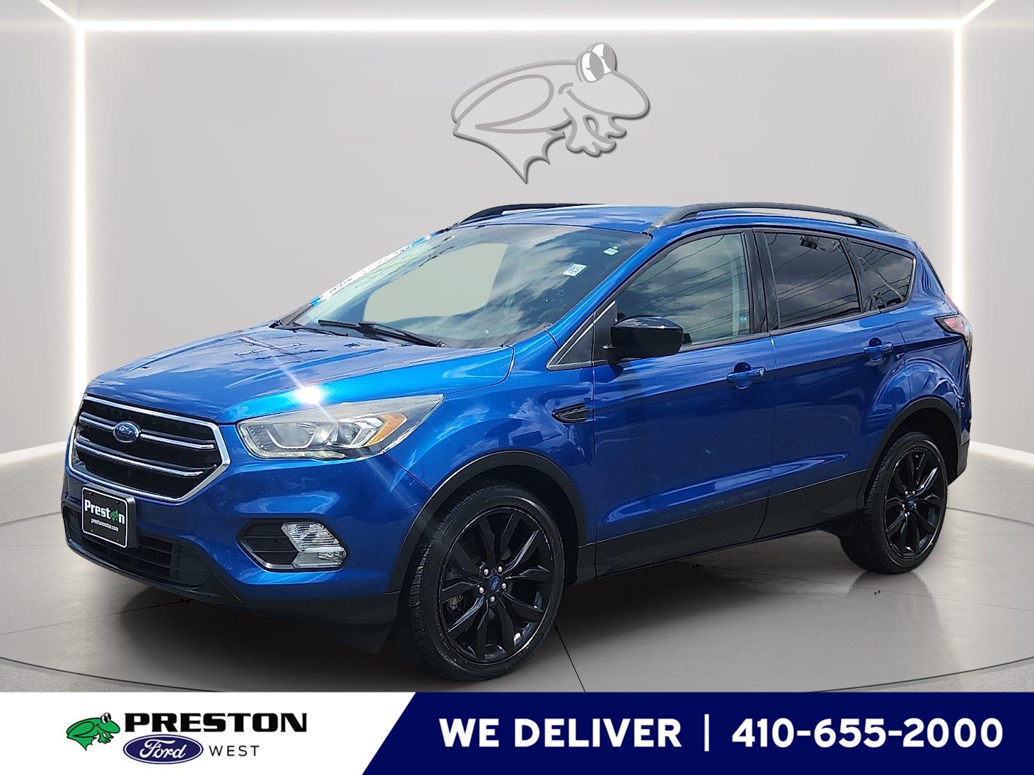 Lightning Blue 2017 Ford Escape SUV / Crossover All-Wheel Drive 6-Speed Automatic