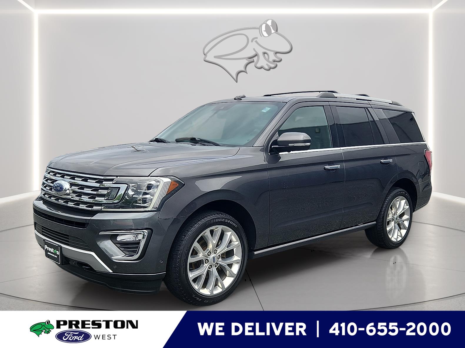 Gray (Magnetic) 2019 Ford Expedition SUV / Crossover Four-Wheel Drive Automatic