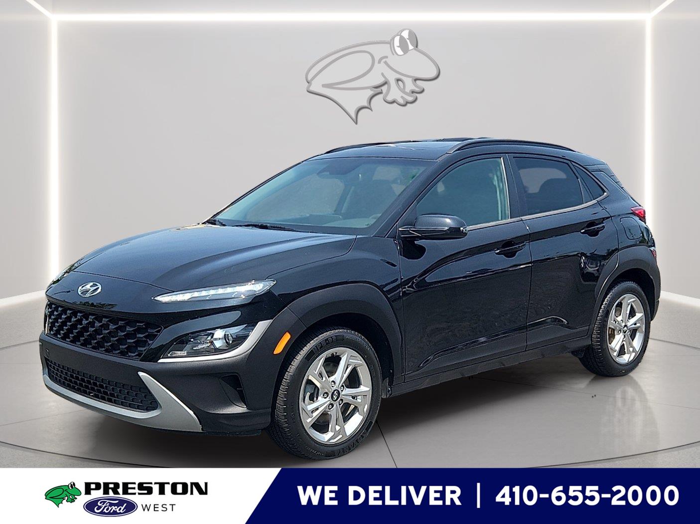 Ultra Black 2022 Hyundai Kona SUV / Crossover All-Wheel Drive Continuously Variable Transmission