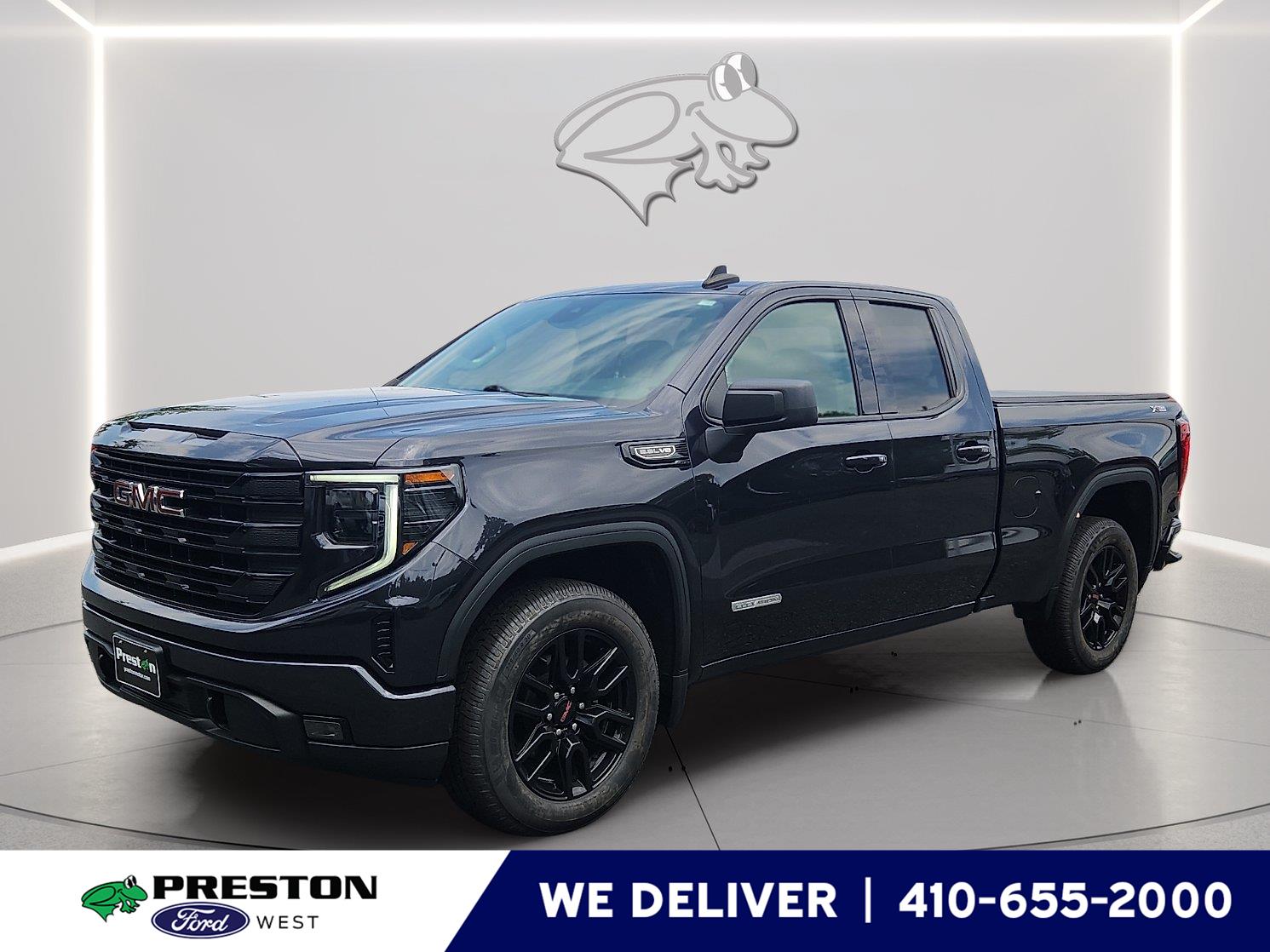 Onyx Black 2023 GMC Sierra 1500 Pickup Truck Four-Wheel Drive Automatic