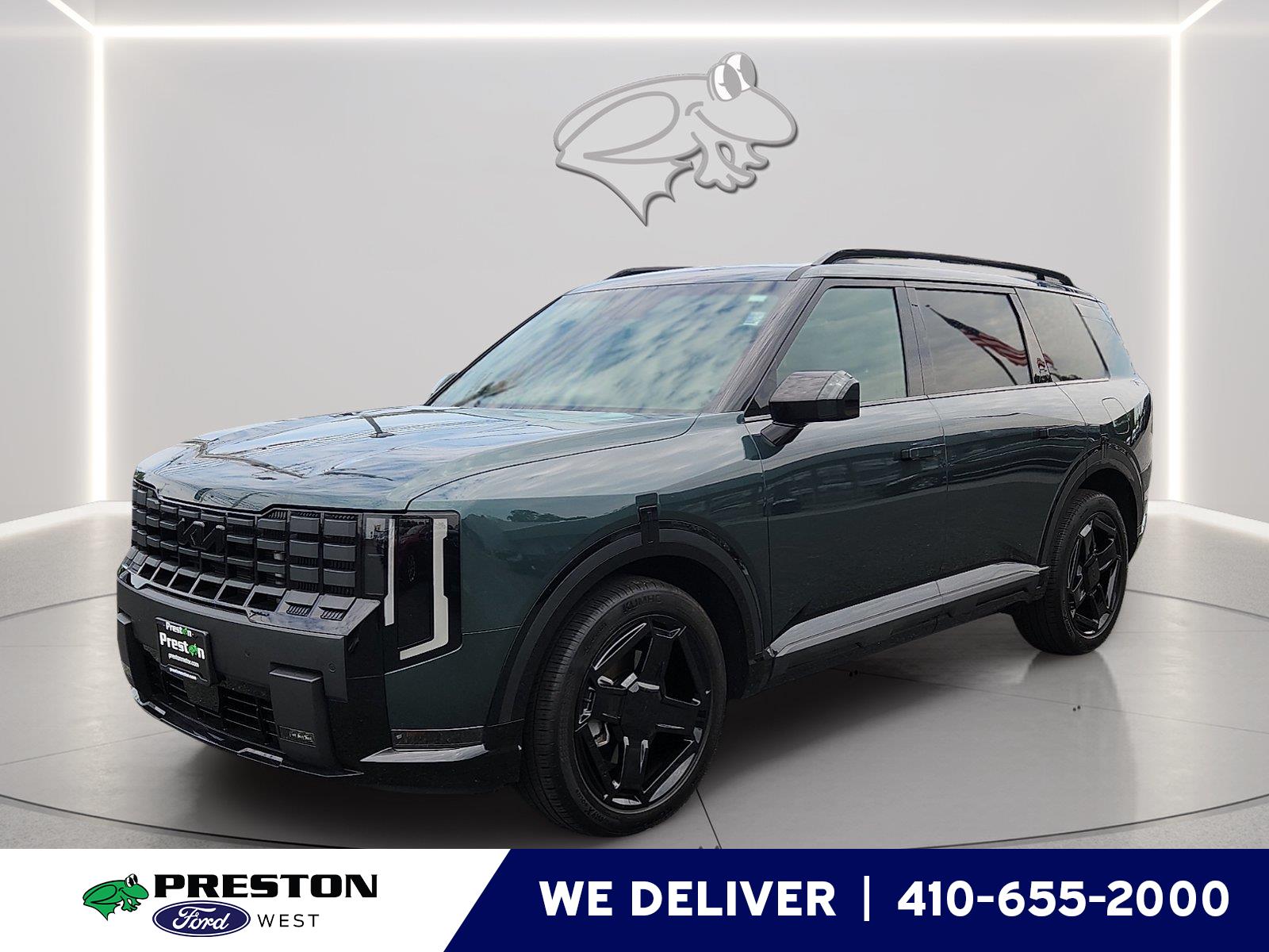 Black Jade Green 2027 Kia Telluride SUV / Crossover All-Wheel Drive 8-Speed Automatic