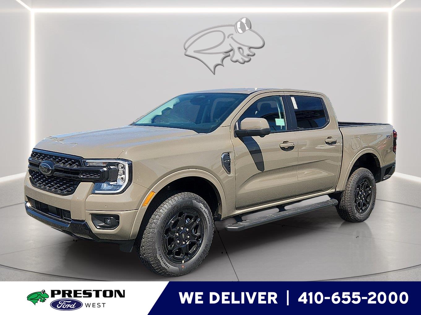 Marsh Gray 2026 Ford Ranger Pickup Truck Four-Wheel Drive Automatic
