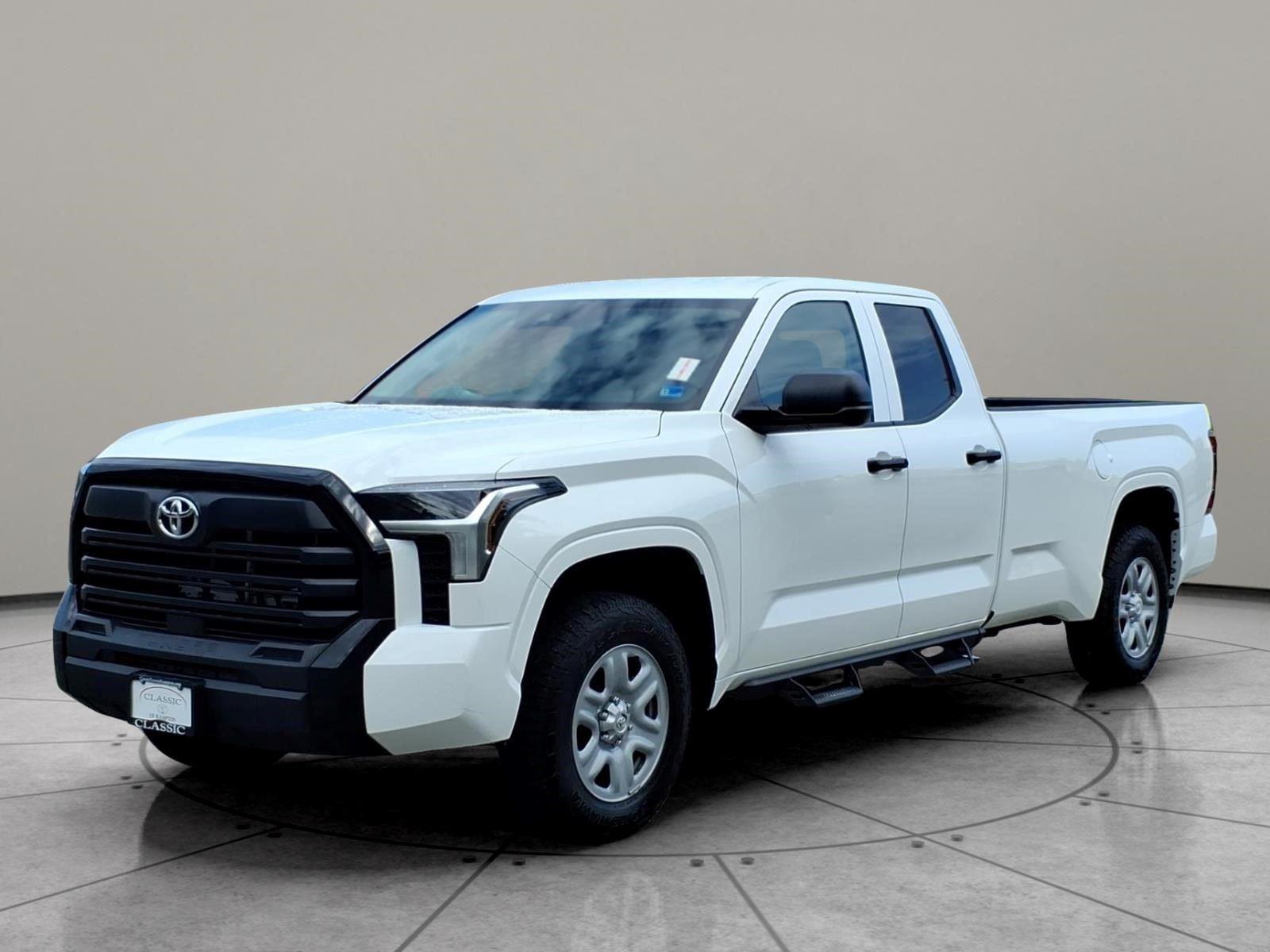 Ice Cap 2024 Toyota Tundra SR Double Cab LB 4WD Pickup Truck Four-Wheel Drive Automatic