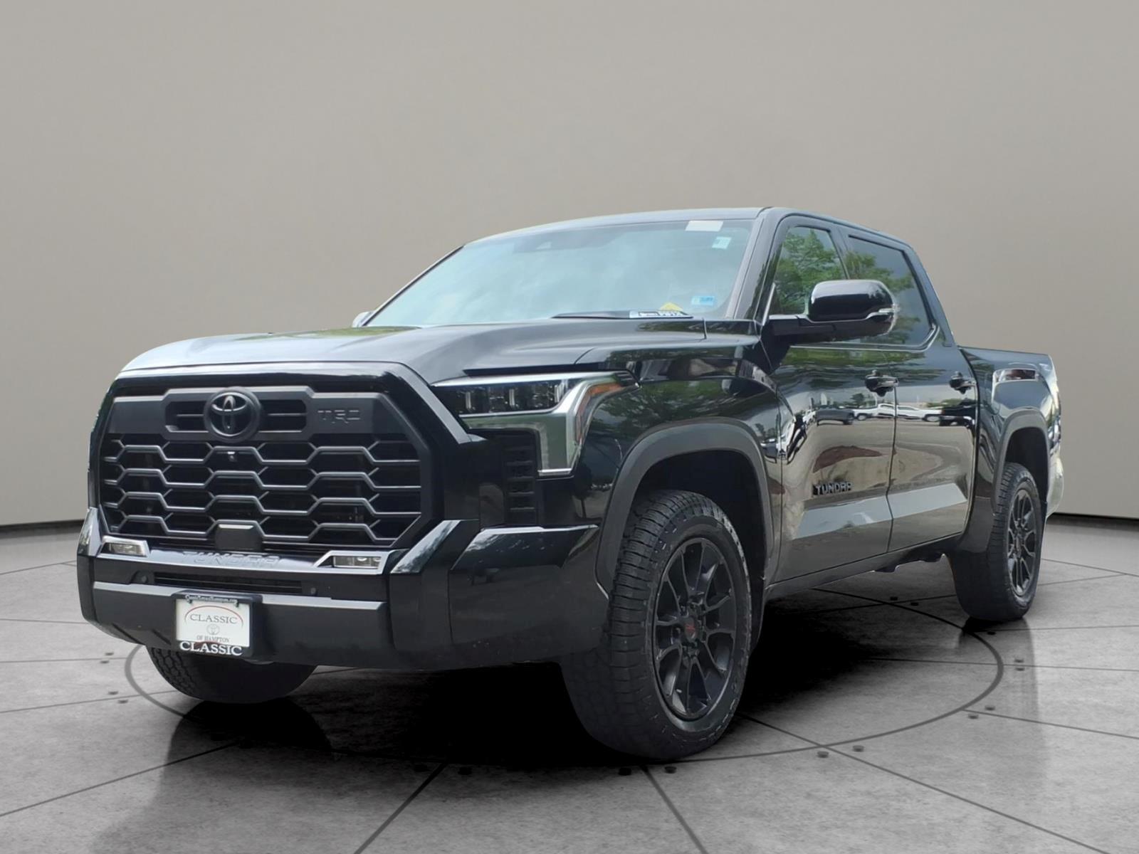Midnight Black Metallic 2024 Toyota Tundra Hybrid Pickup Truck Four-Wheel Drive Automatic