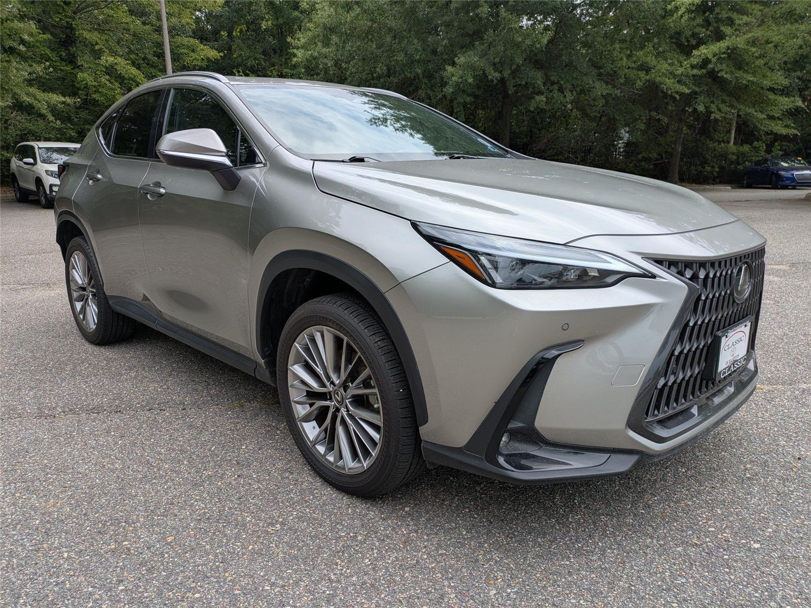Atomic Silver 2022 Lexus NX Hybrid SUV / Crossover All-Wheel Drive Continuously Variable Transmission