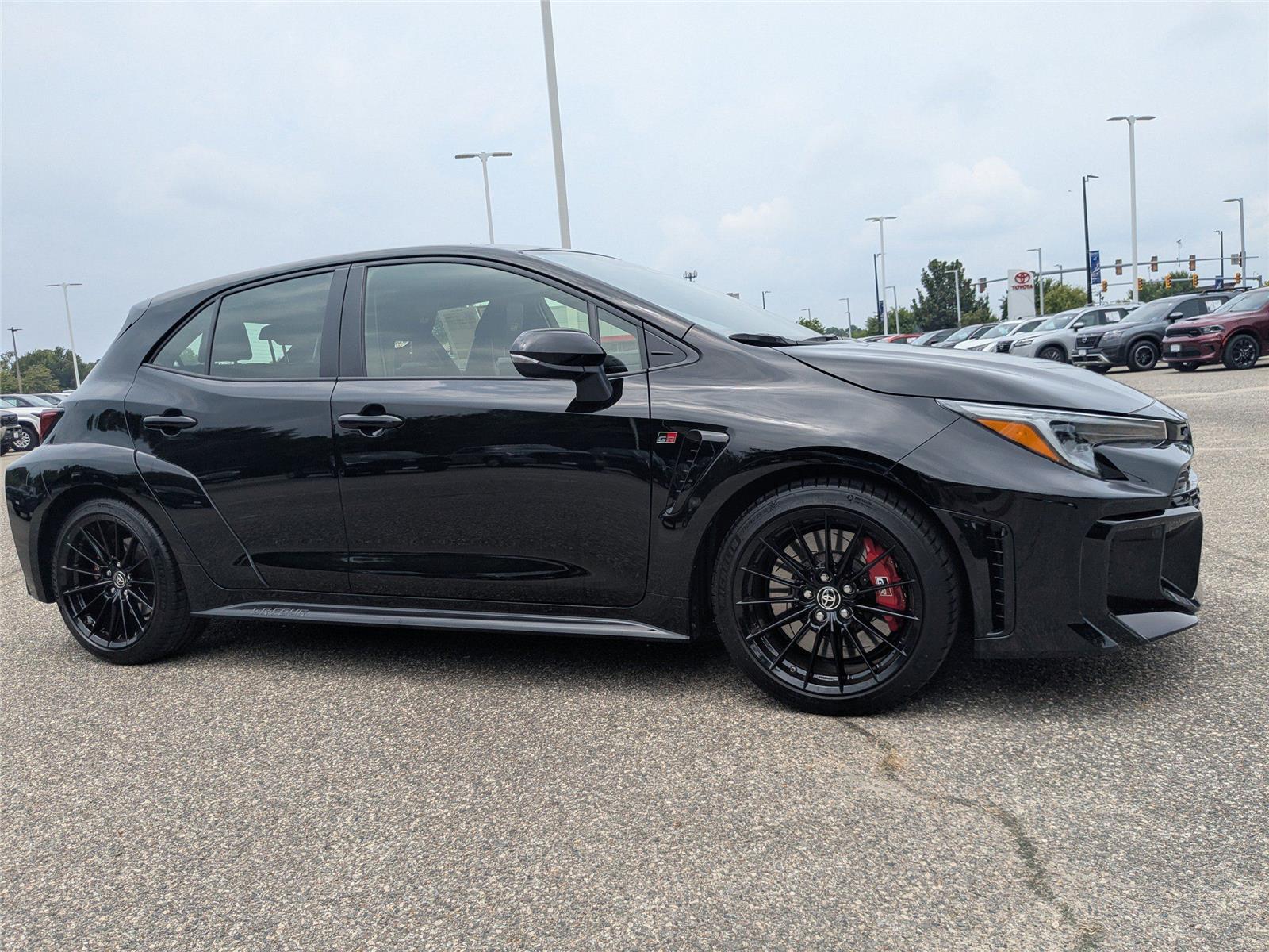 Black 2025 Toyota GR Corolla Hatchback All-Wheel Drive Manual