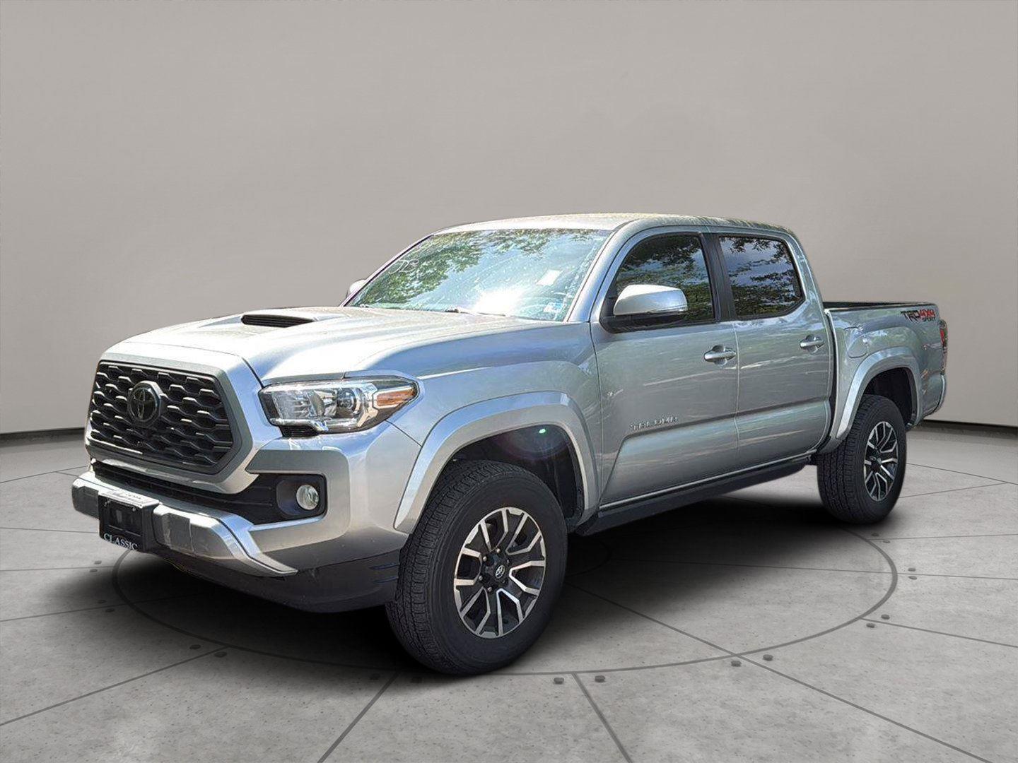 Celestial Silver Metallic 2023 Toyota Tacoma Pickup Truck Four-Wheel Drive Automatic