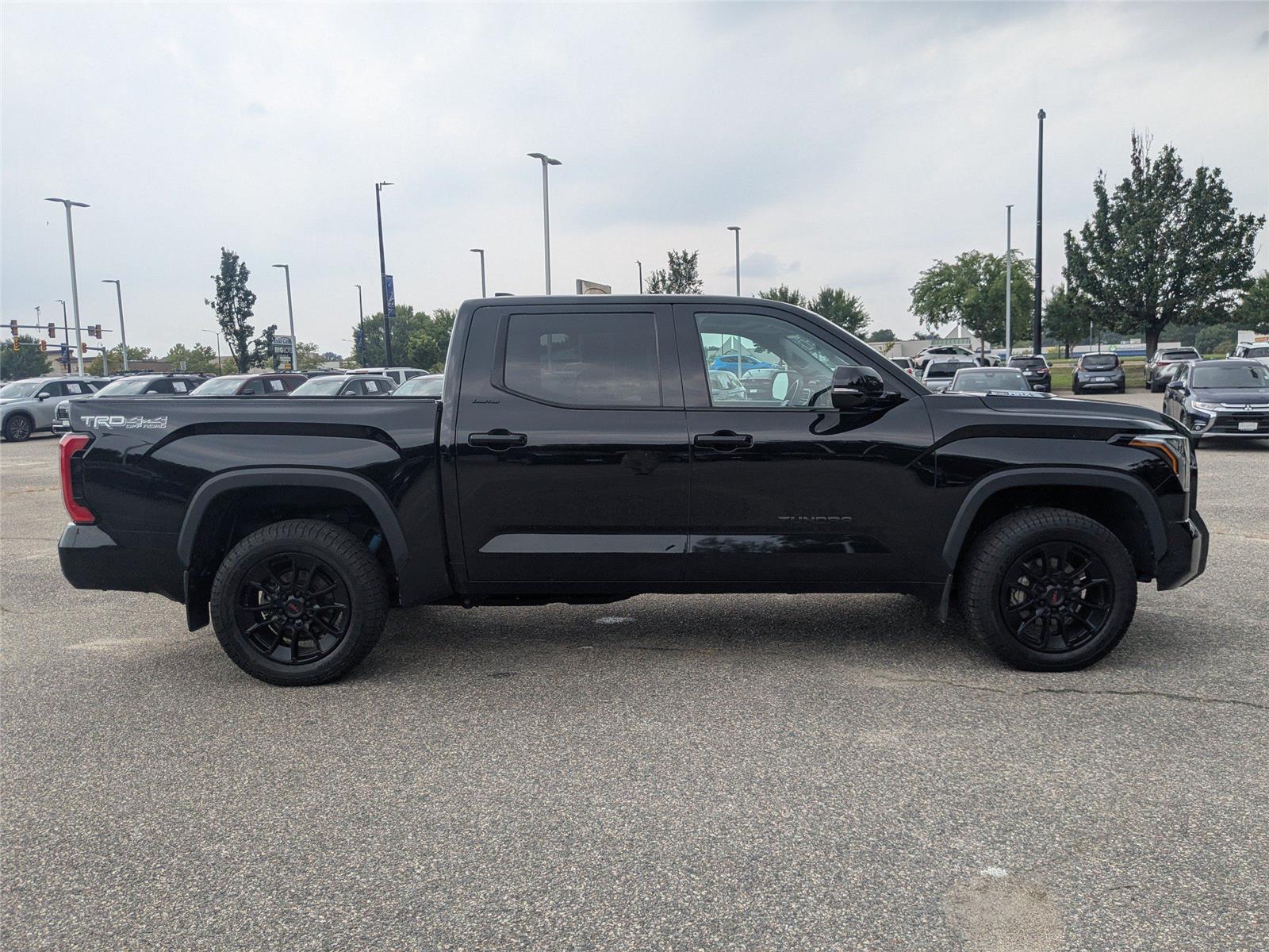 Used 2024 Midnight Black Metallic Toyota Limited Hybrid image 3