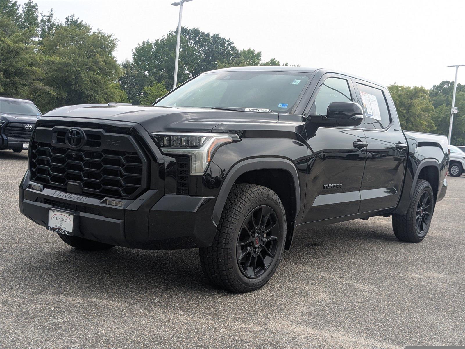 Used 2024 Midnight Black Metallic Toyota Limited Hybrid image 7