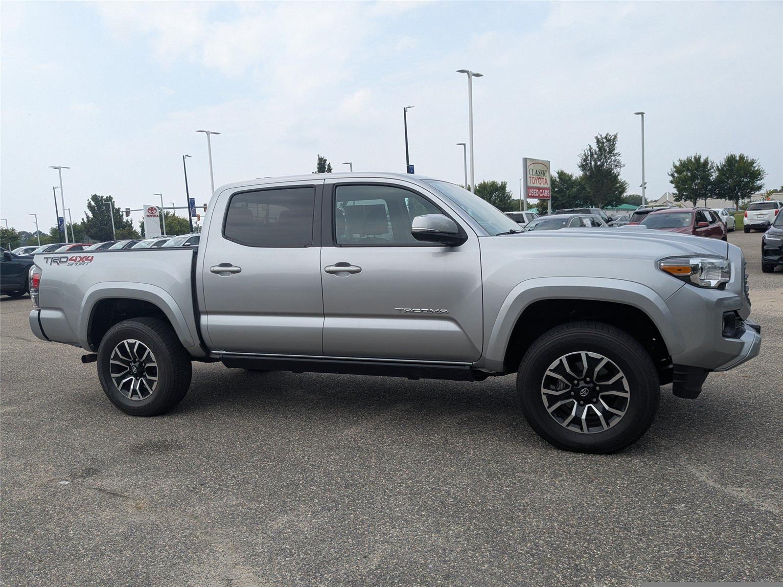 Celestial Silver Metallic 2023 Toyota Tacoma Pickup Truck Four-Wheel Drive Automatic