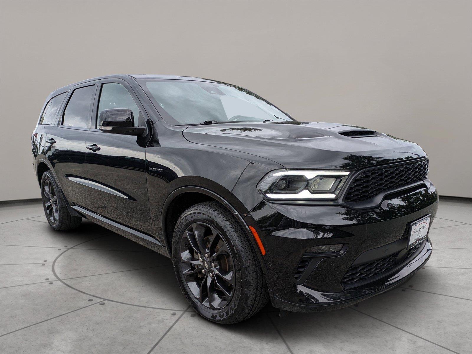 DB Black Clearcoat 2022 Dodge Durango SUV / Crossover All-Wheel Drive 8-Speed Automatic