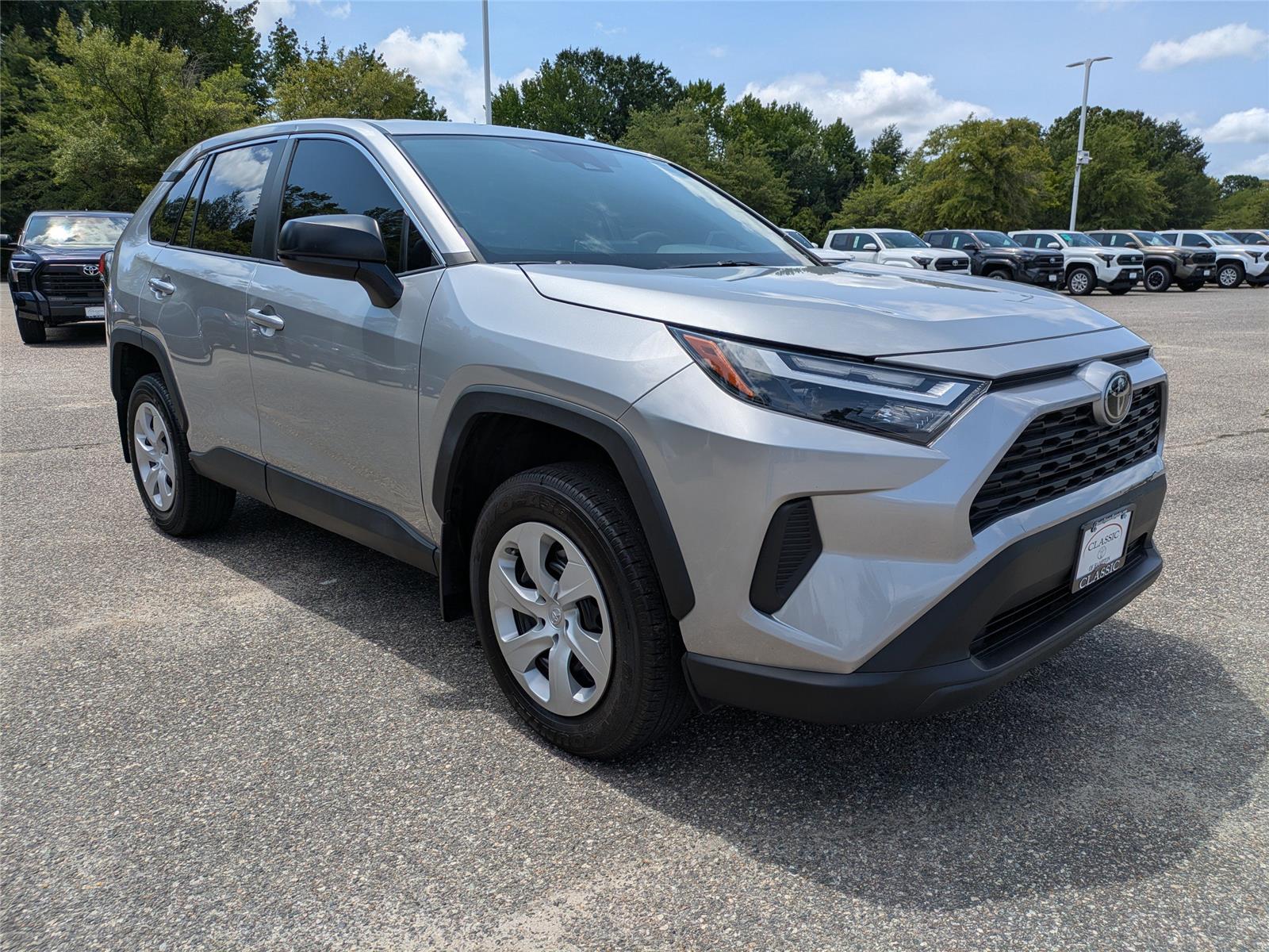 Silver Sky Metallic 2024 Toyota RAV4 SUV / Crossover Front-Wheel Drive Automatic