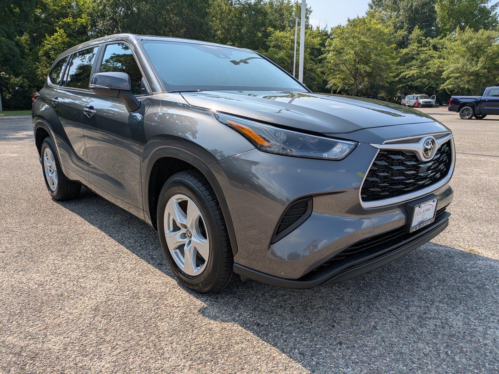 Magnetic Gray Metallic 2023 Toyota Highlander SUV / Crossover Front-Wheel Drive Automatic