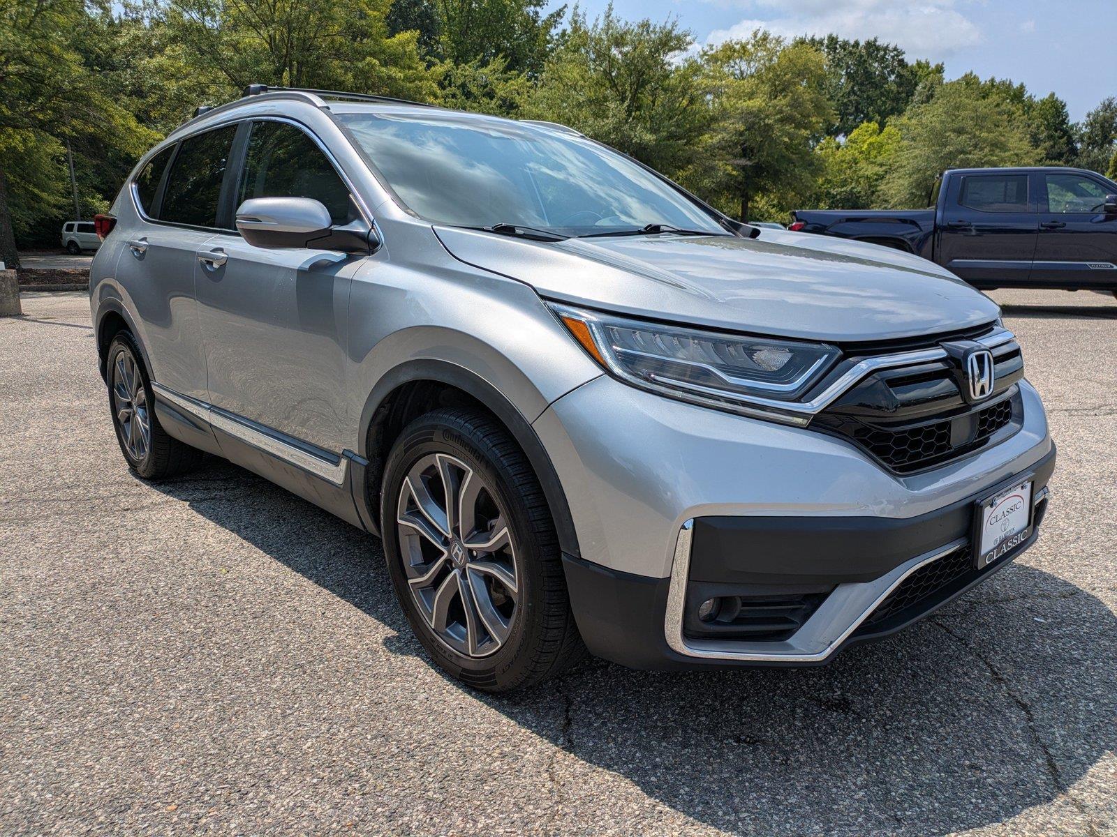 Lunar Silver Metallic 2021 Honda CR-V SUV / Crossover All-Wheel Drive Continuously Variable Transmission