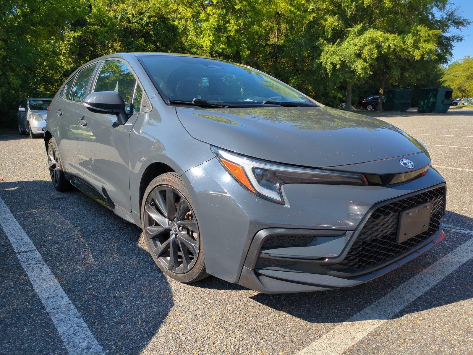 Underground 2023 Toyota Corolla Sedan Front-Wheel Drive Continuously Variable Transmission
