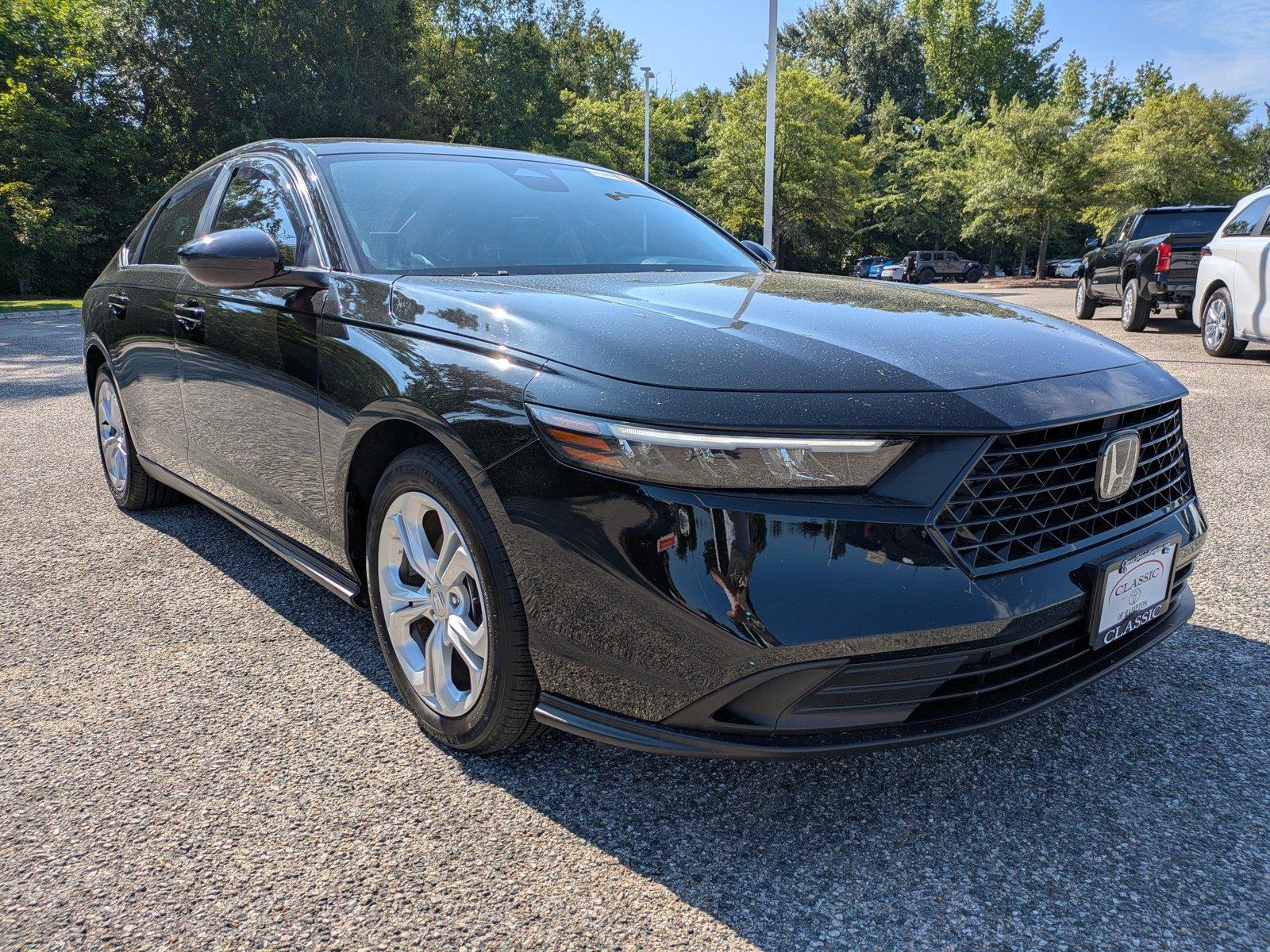 Crystal Black Pearl 2025 Honda Accord Sedan Front-Wheel Drive Continuously Variable Transmission