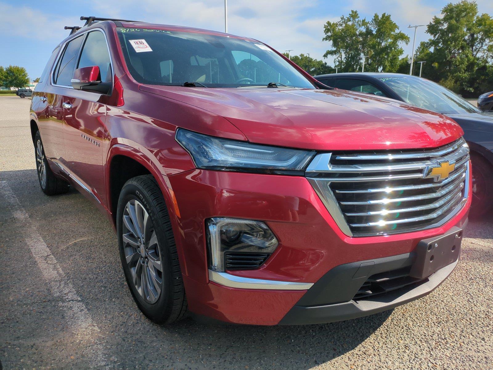 Radiant Red Tintcoat 2023 Chevrolet Traverse SUV / Crossover Front-Wheel Drive 9-Speed Automatic