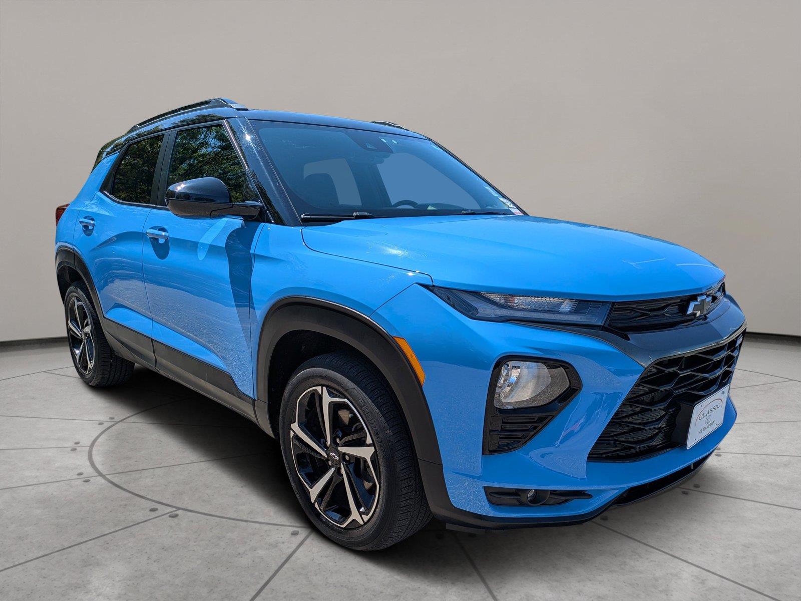 Fountain Blue 2023 Chevrolet Trailblazer SUV / Crossover Four-Wheel Drive 9-Speed Automatic