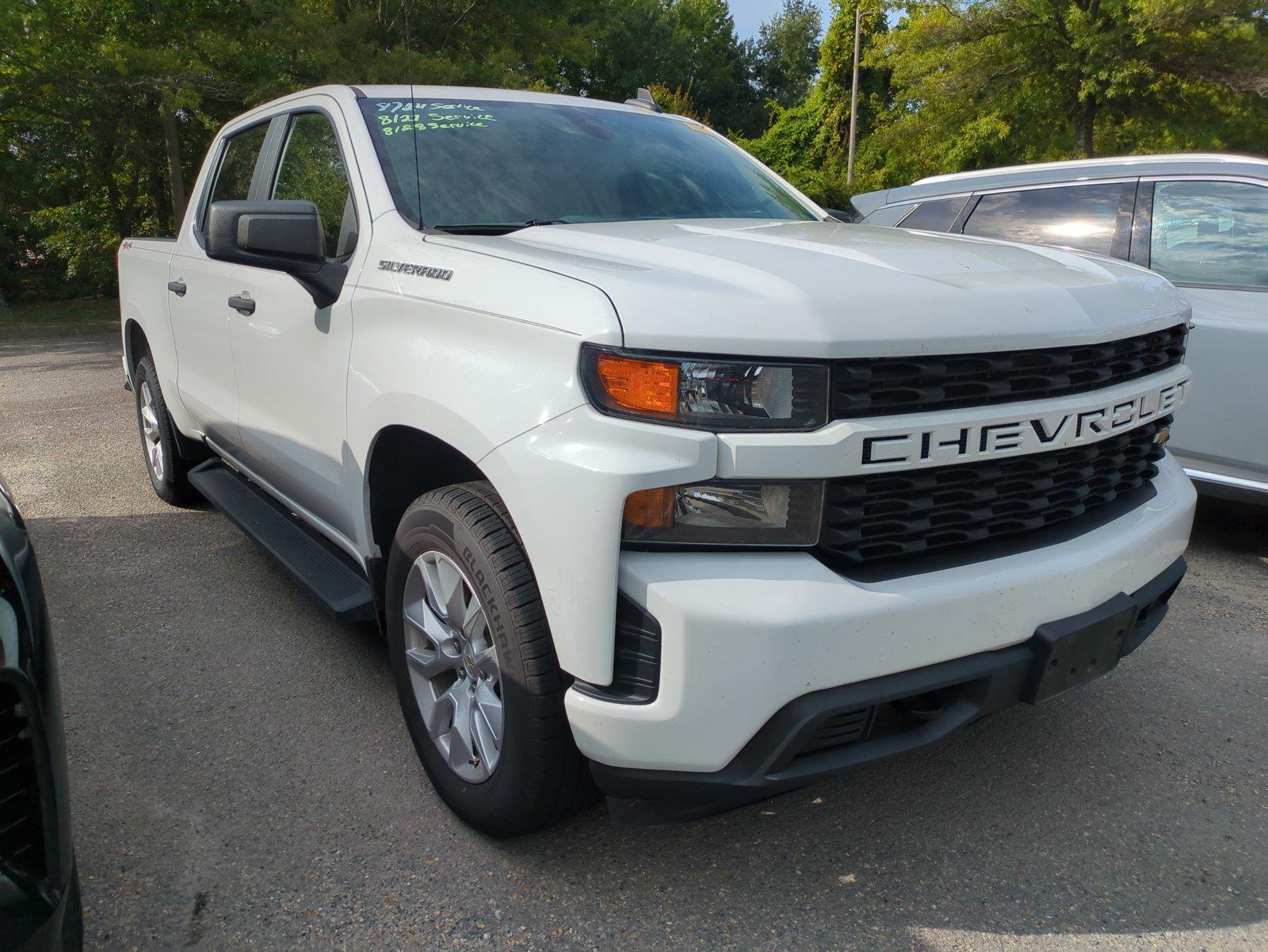 Summit White 2021 Chevrolet Silverado 1500 Pickup Truck Four-Wheel Drive 8-Speed Automatic