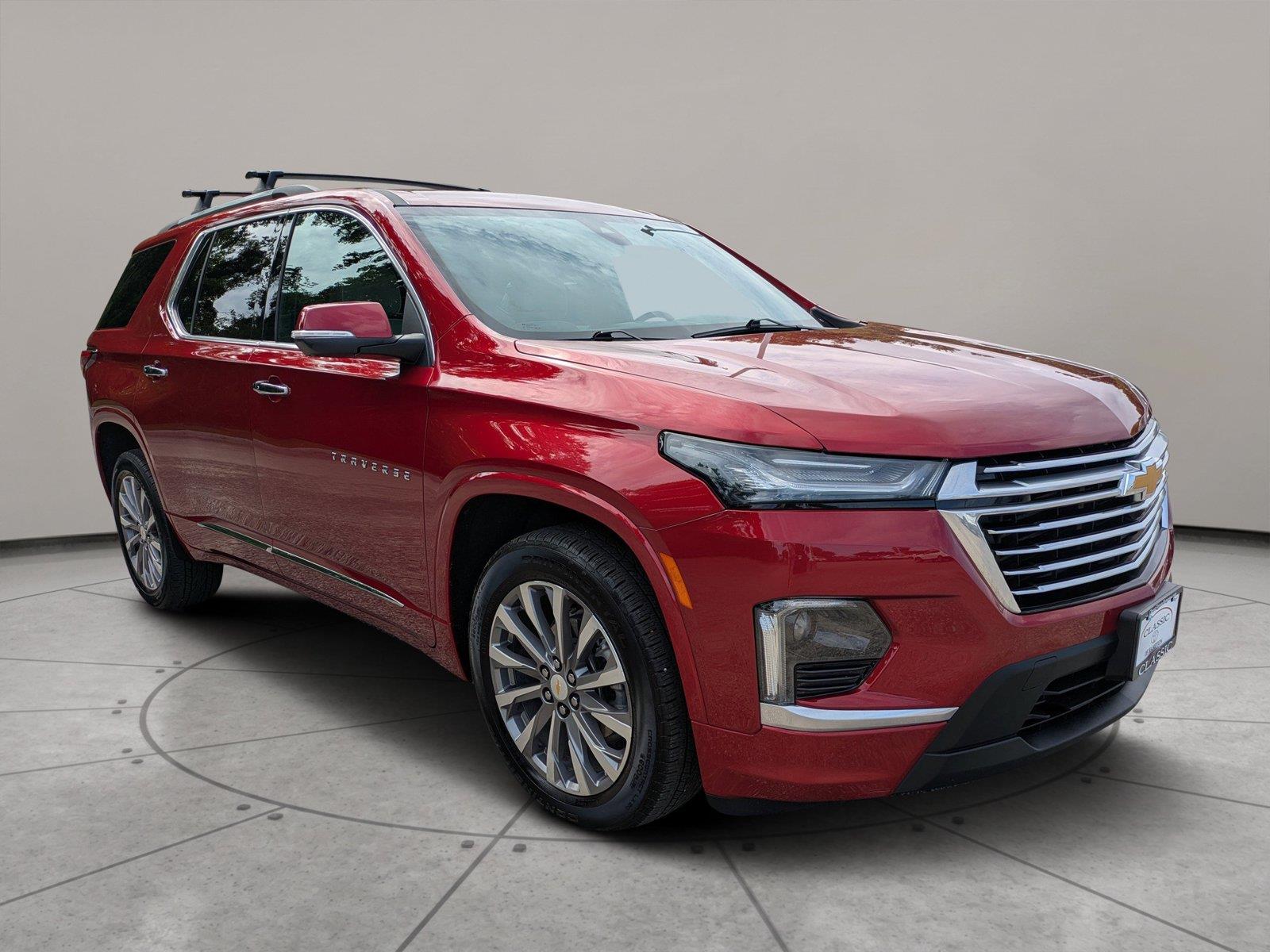 Radiant Red Tintcoat 2023 Chevrolet Traverse SUV / Crossover Front-Wheel Drive 9-Speed Automatic