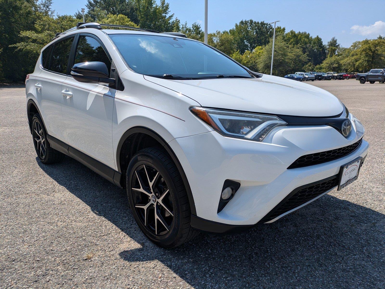 Super White 2017 Toyota RAV4 SUV / Crossover All-Wheel Drive Automatic