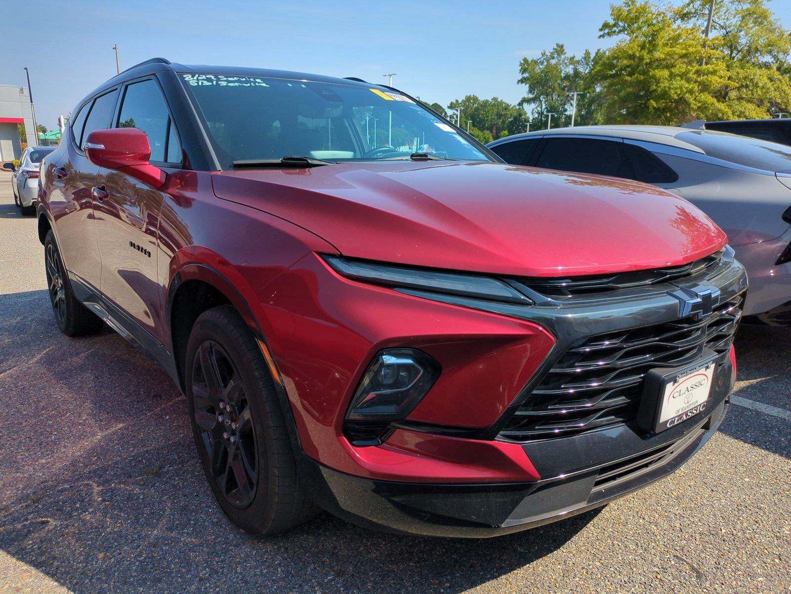 Radiant Red Tintcoat 2023 Chevrolet Blazer SUV / Crossover All-Wheel Drive 9-Speed Automatic