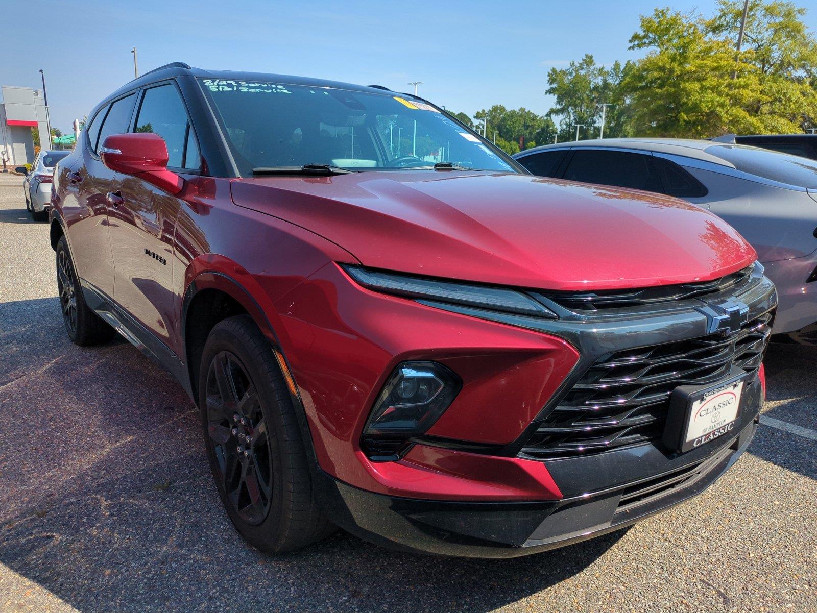 Used 2023 Radiant Red Tintcoat Chevrolet RS image 2