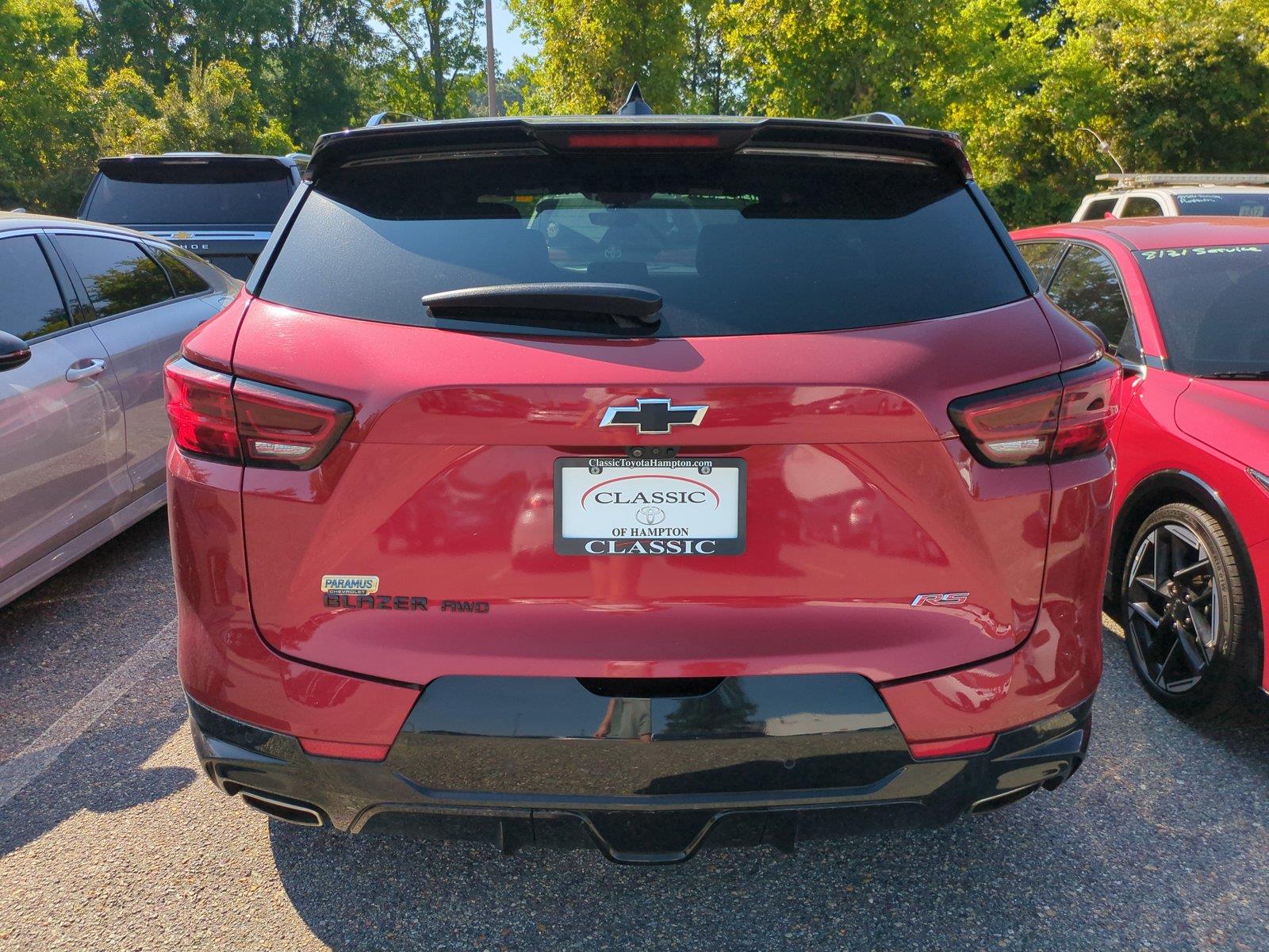 Used 2023 Radiant Red Tintcoat Chevrolet RS image 4