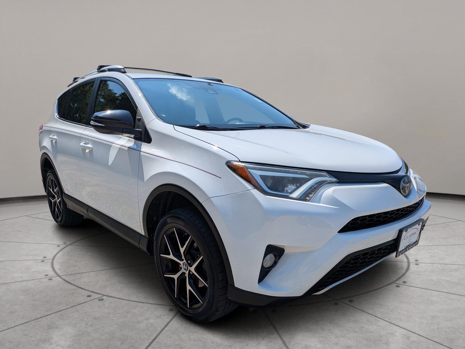 Super White 2017 Toyota RAV4 SUV / Crossover All-Wheel Drive Automatic