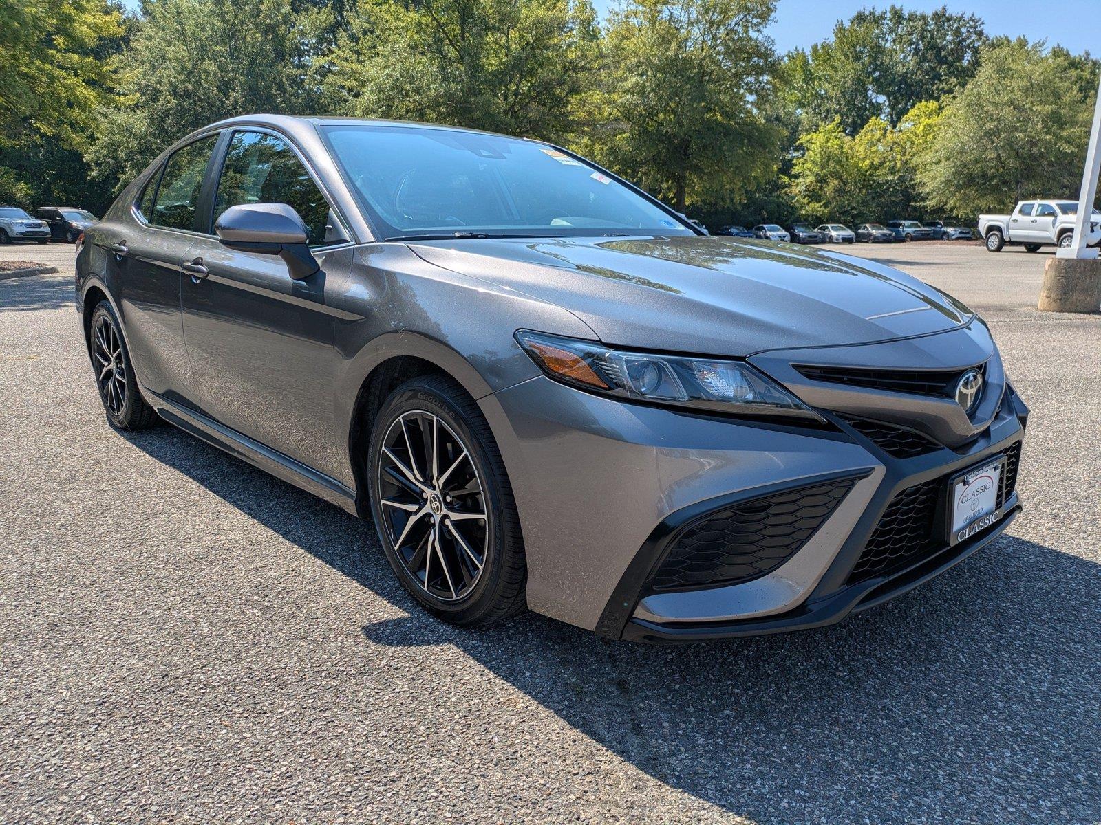 Predawn Gray Mica 2021 Toyota Camry Sedan Front-Wheel Drive Automatic
