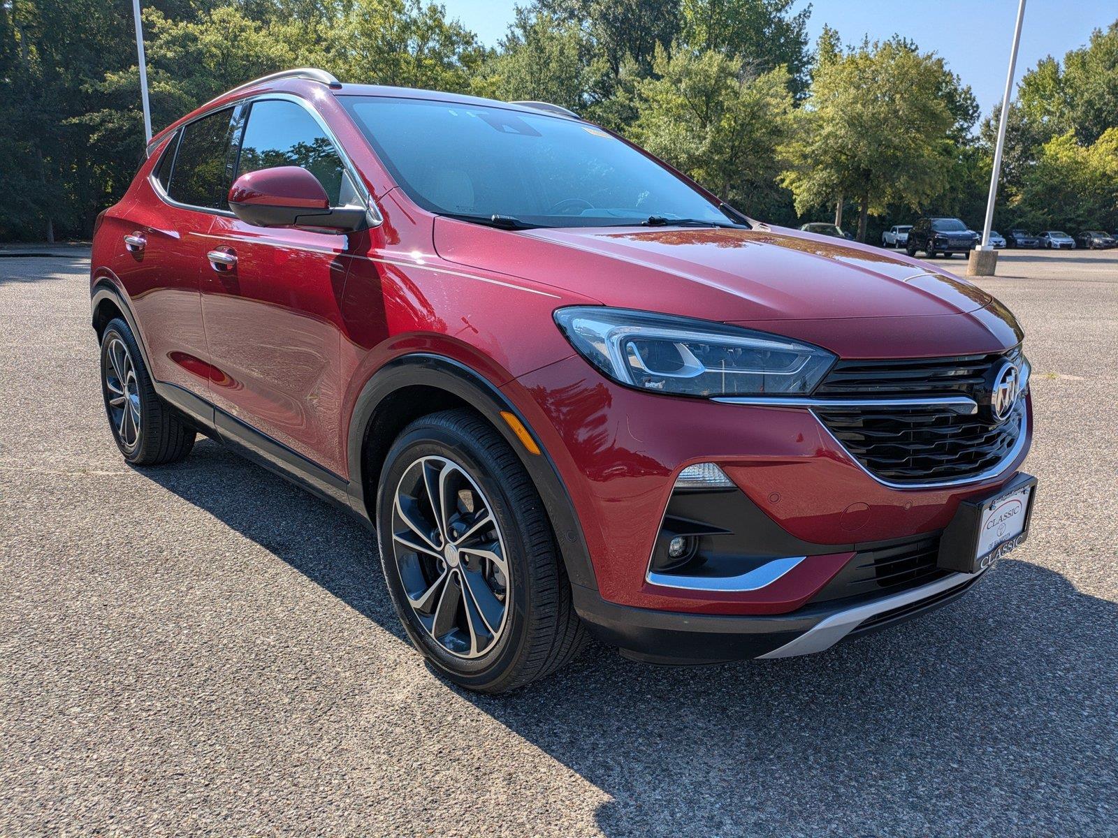 Chili Red Metallic 2021 Buick Encore GX SUV / Crossover Front-Wheel Drive Continuously Variable Transmission