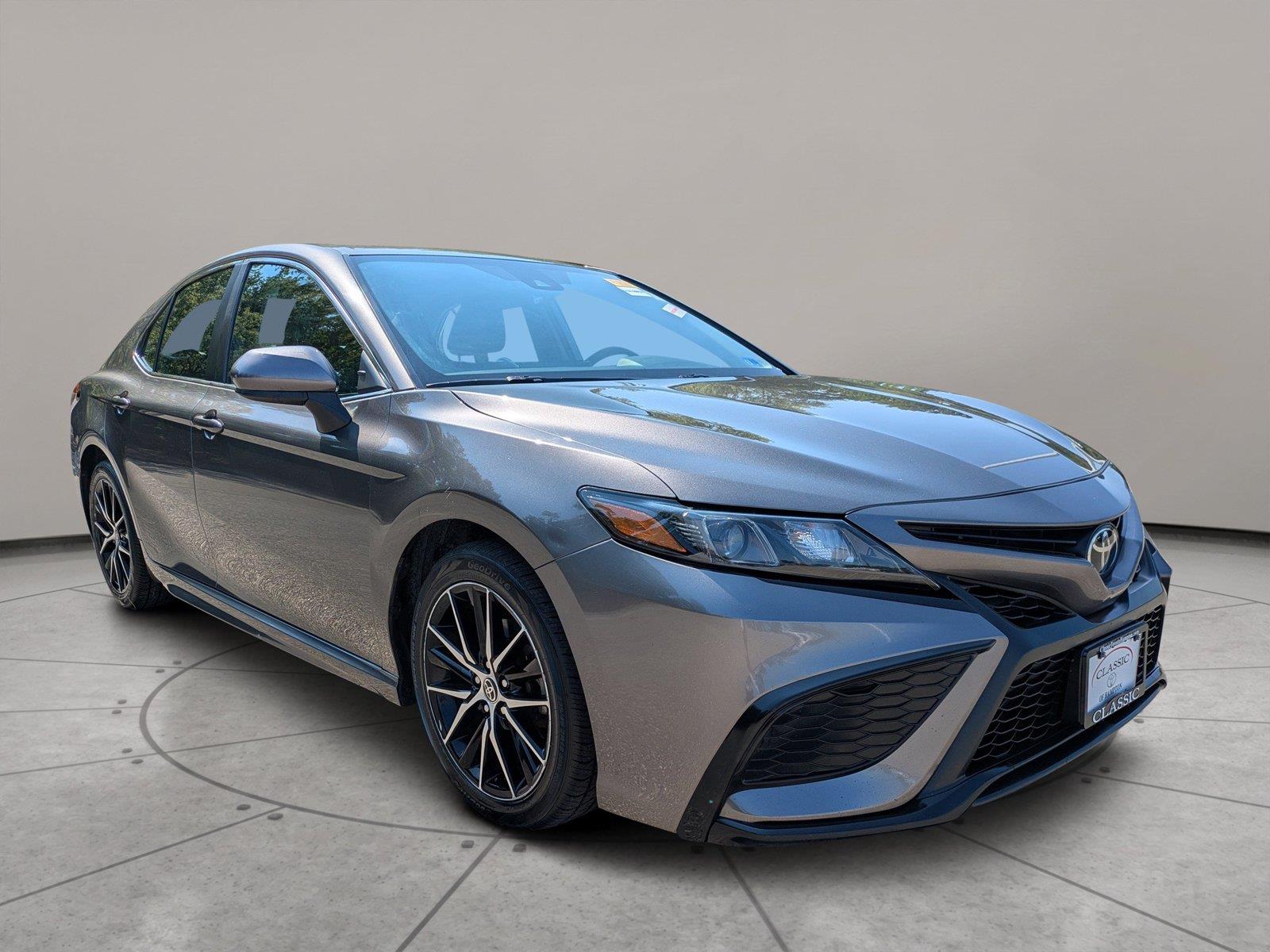 Predawn Gray Mica 2021 Toyota Camry Sedan Front-Wheel Drive Automatic
