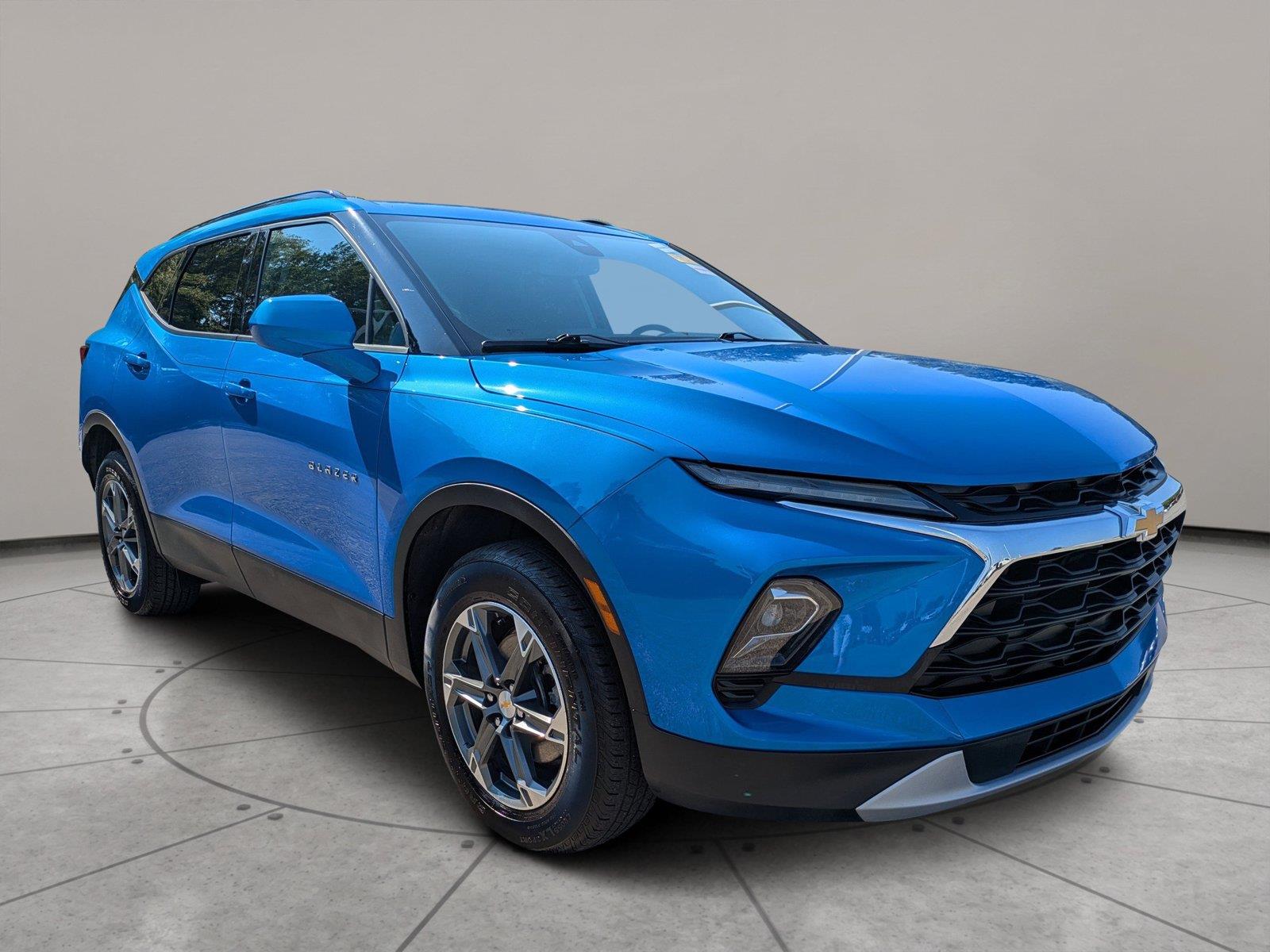 Riptide Blue Metallic 2025 Chevrolet Blazer SUV / Crossover  9-Speed Automatic