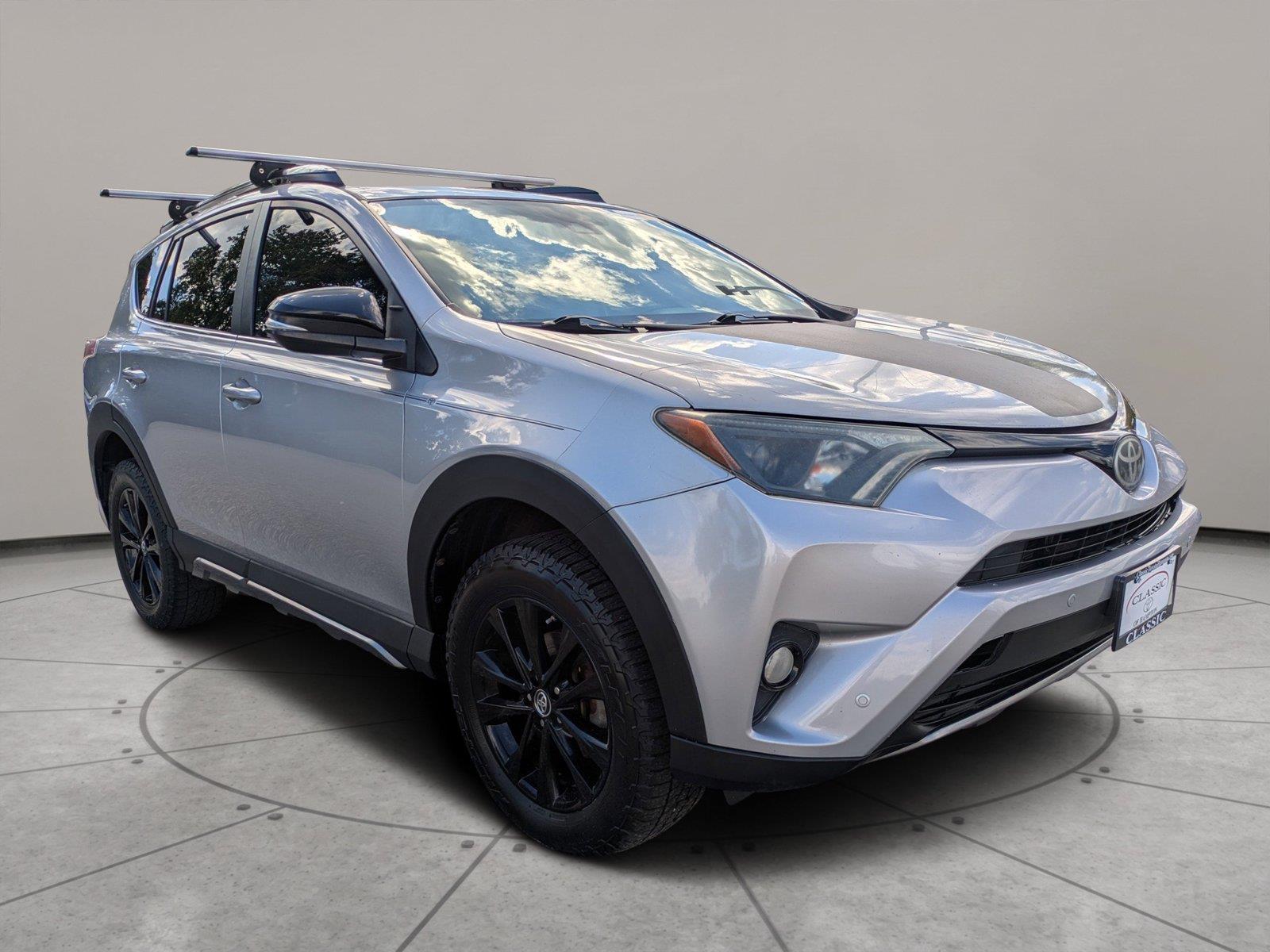 Silver Sky Metallic 2018 Toyota RAV4 SUV / Crossover All-Wheel Drive Automatic