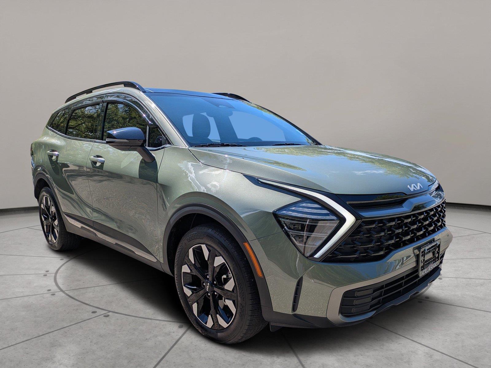 Jungle Green 2024 Kia Sportage SUV / Crossover All-Wheel Drive Automatic