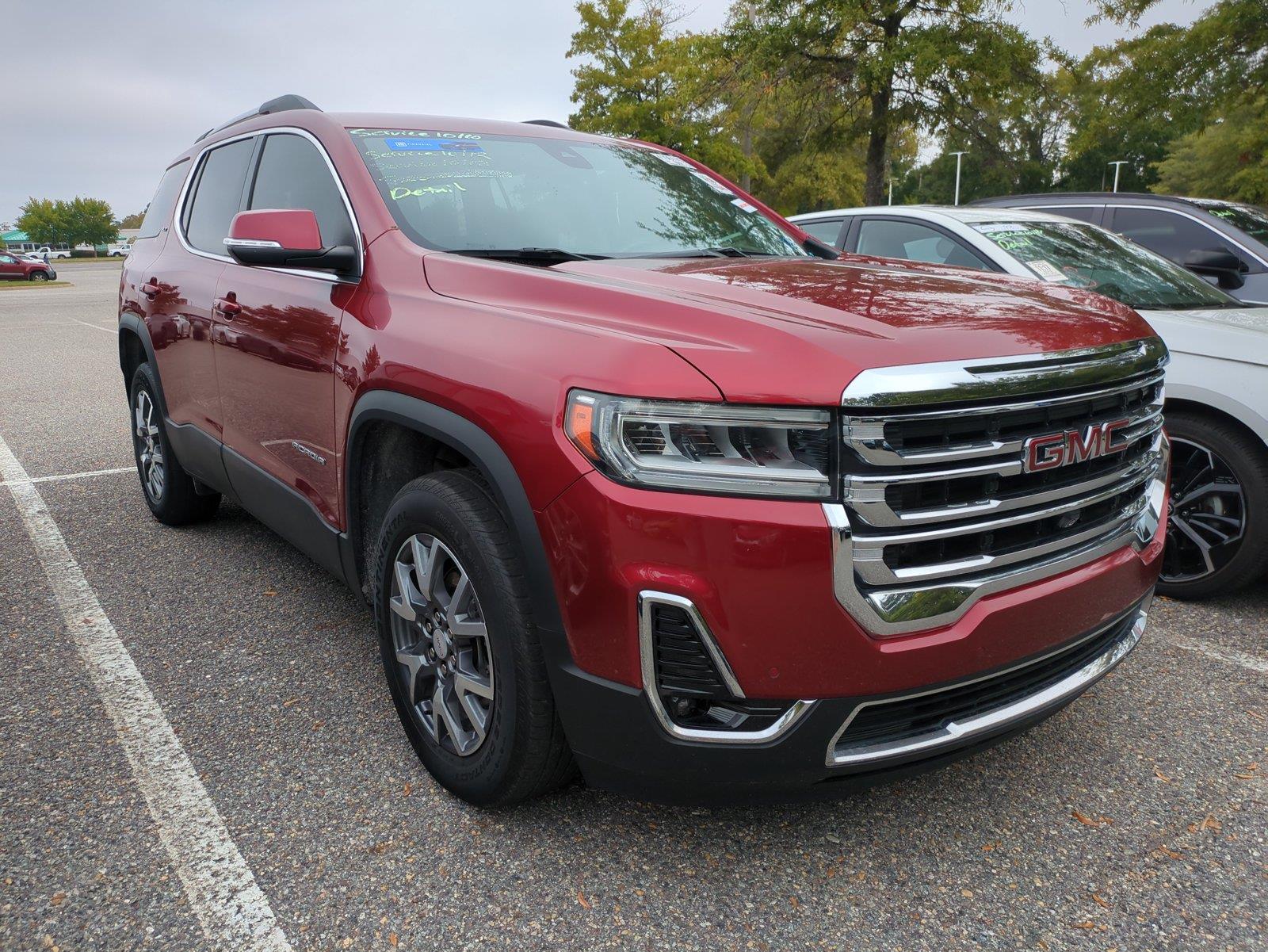 Volcanic Red Tintcoat 2023 GMC Acadia SUV / Crossover Front-Wheel Drive 9-Speed Automatic